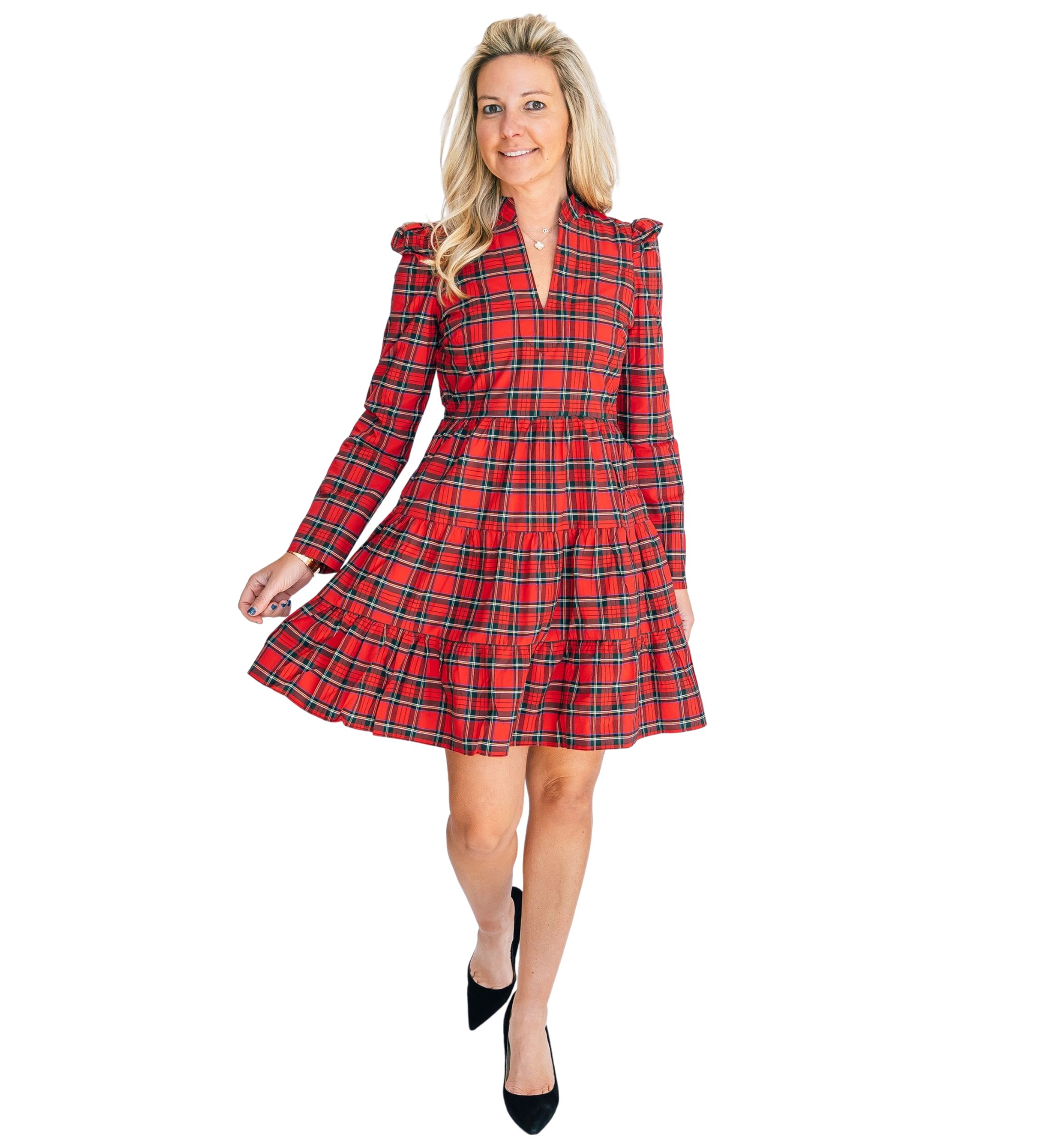 Womens Tunic Flare Dress