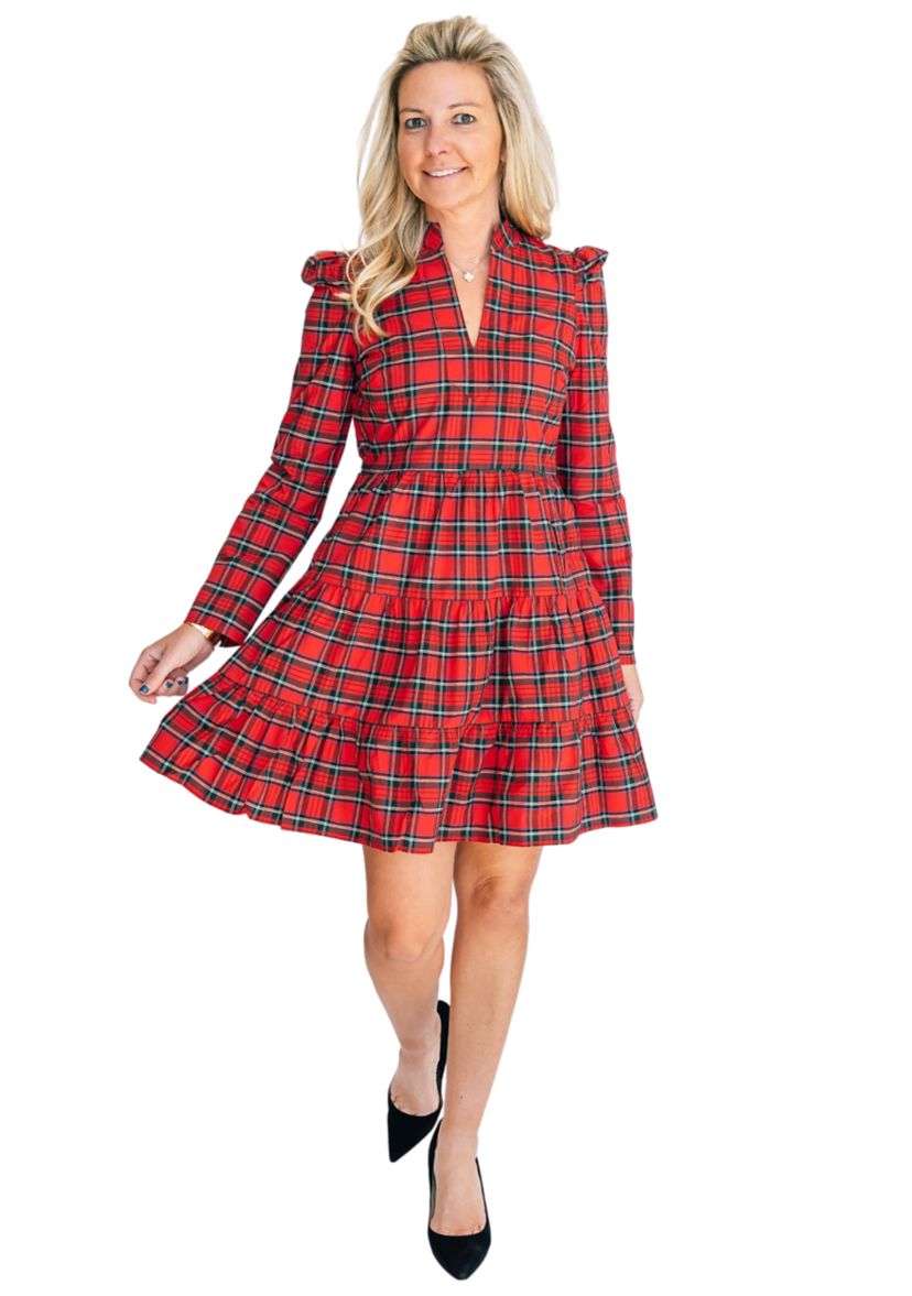 Womens Tunic Flare Dress