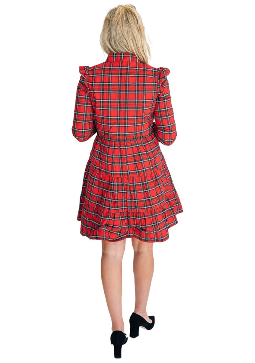 Womens Tunic Flare Dress