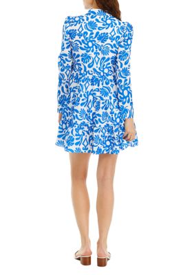 Women's Printed Tiered Dress