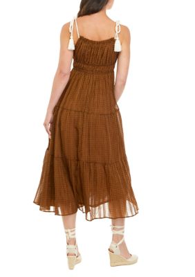 Women's Textured Woven Dress