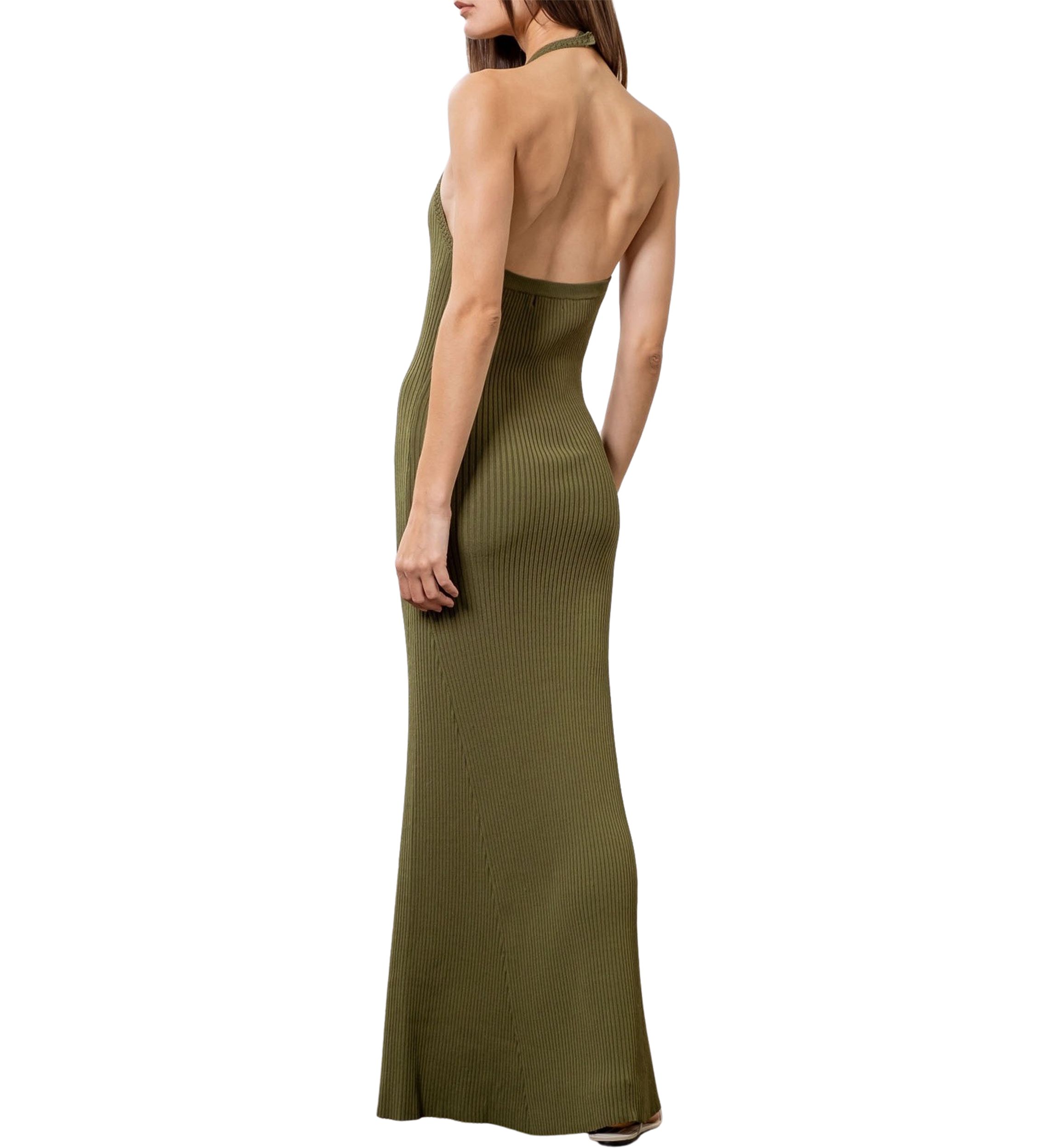 Womens Halter Maxi Dress