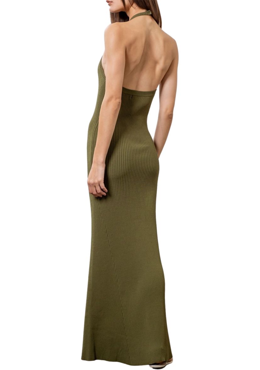 Womens Halter Maxi Dress