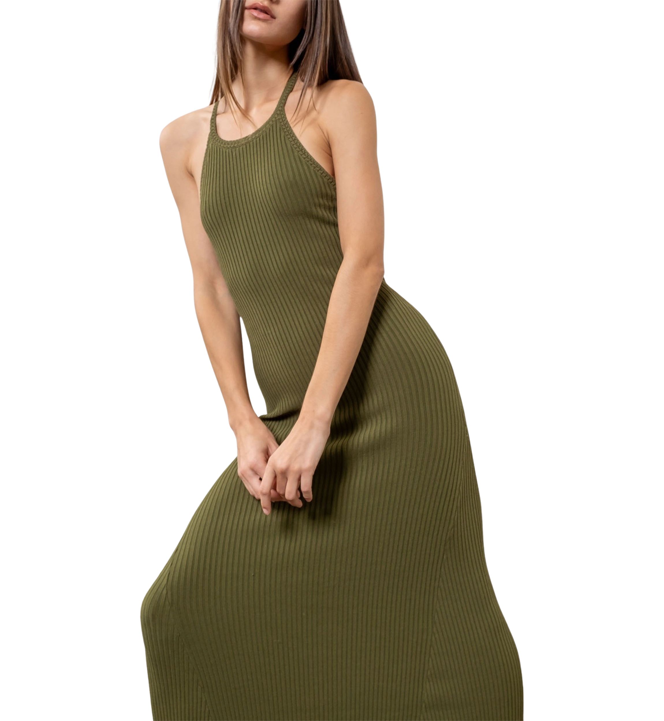 Womens Halter Maxi Dress