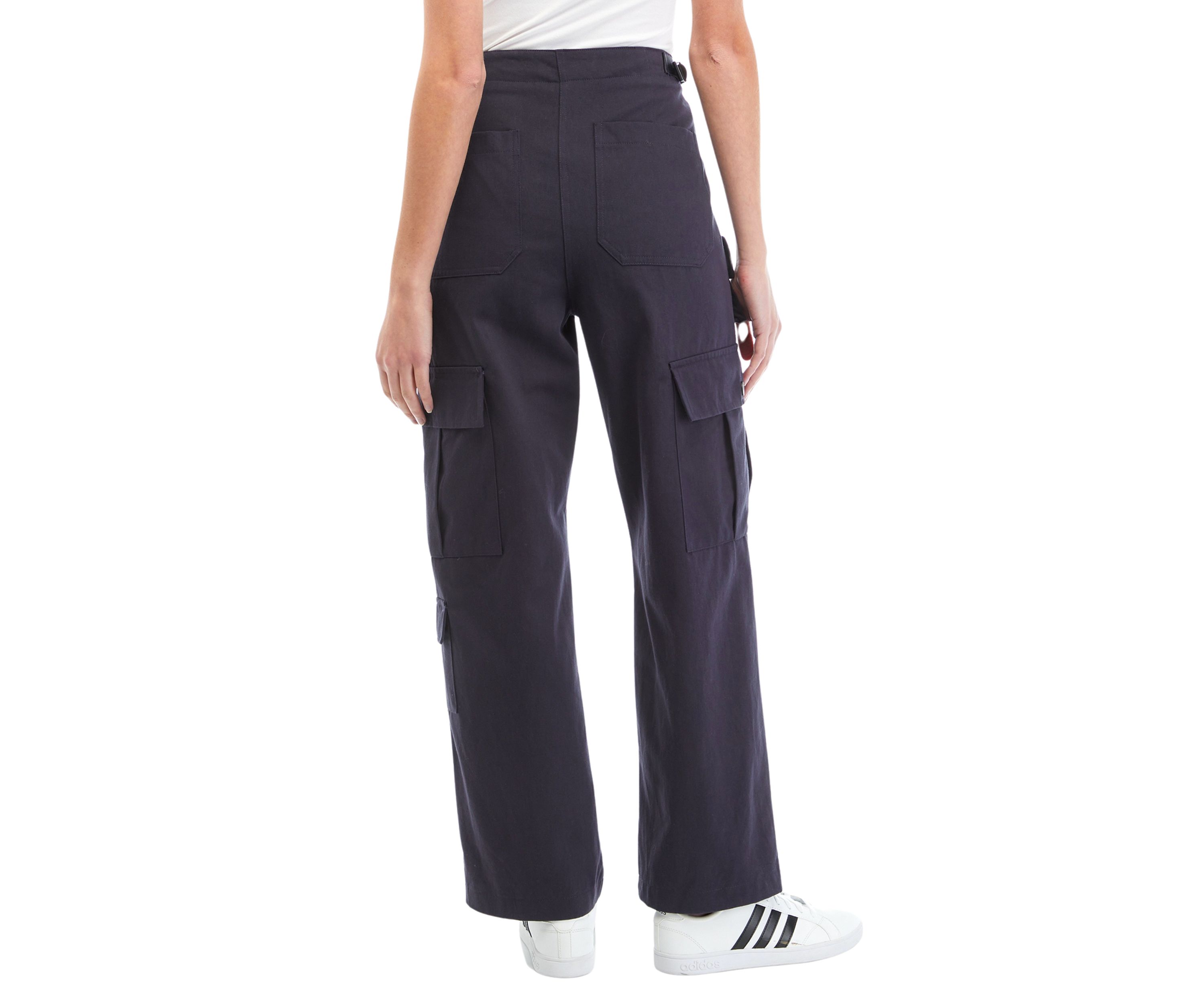 Womens Buckle Cargo Pants