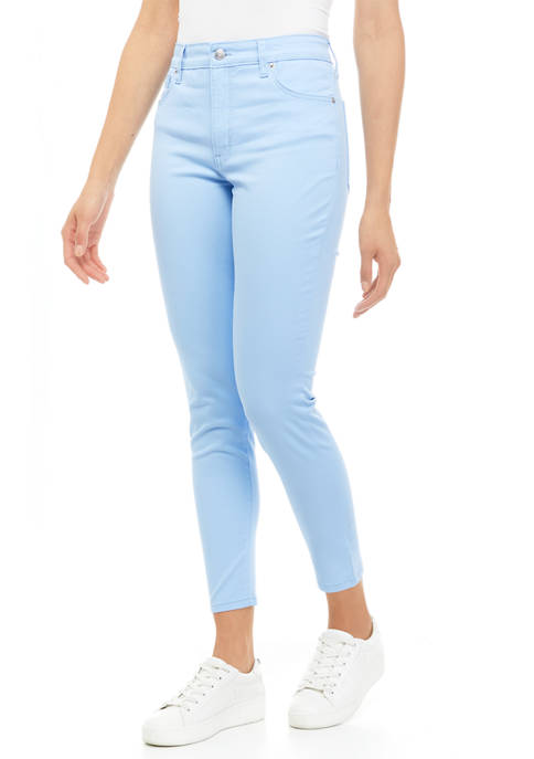 Crown & Ivy™ Womens Colorful High Rise Skinny