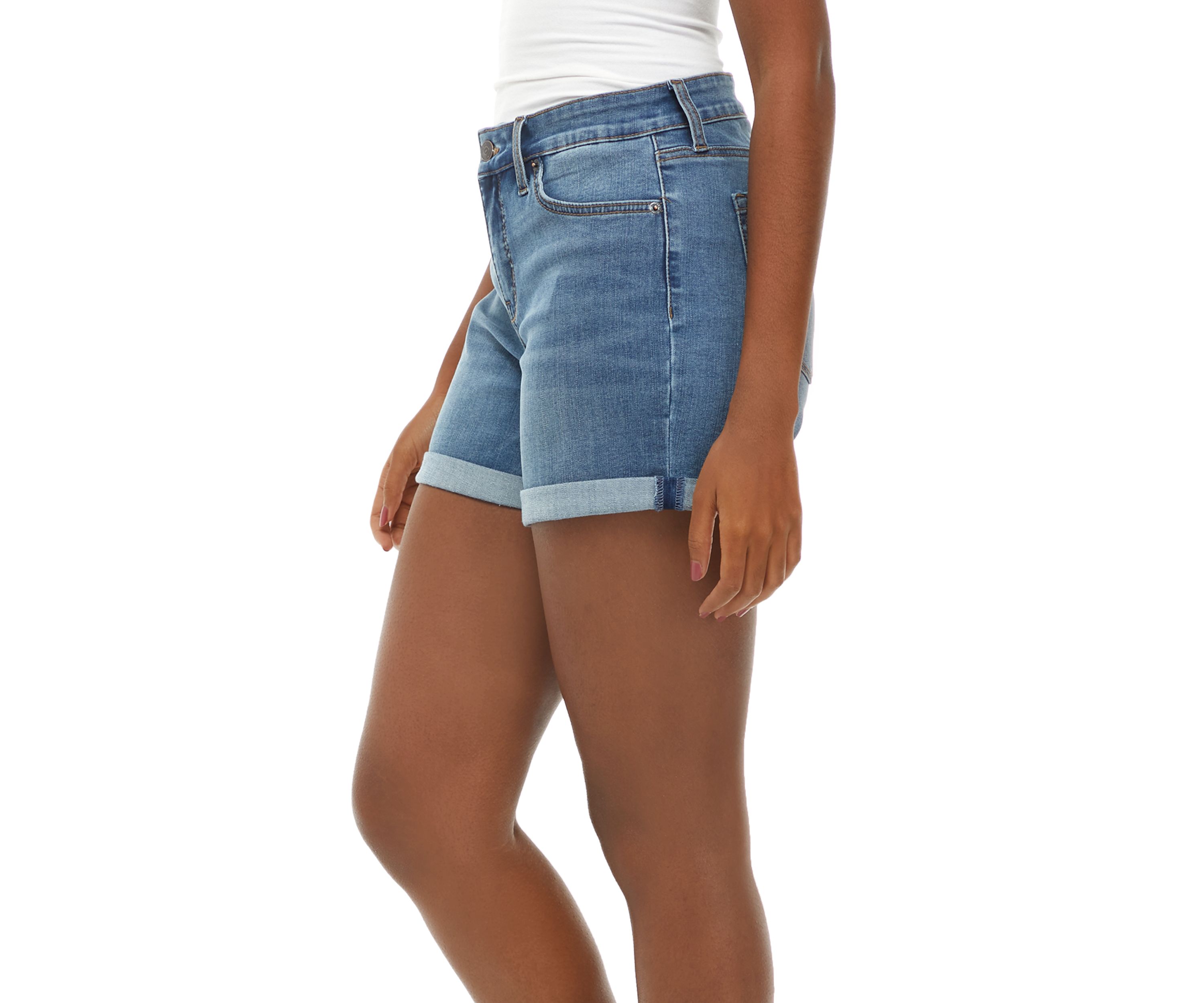 Womens 5" Denim Shorts