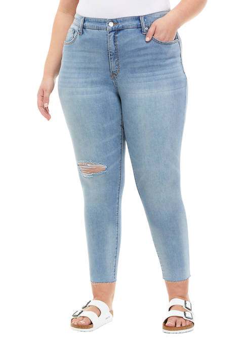 Crown & Ivy™ Plus Size High Rise Skinny