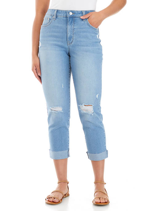 Crown & Ivy™ Womens High Rise Vintage Jeans