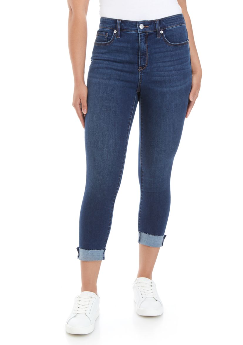 Petite High Rise Skinny Crop Jeans 