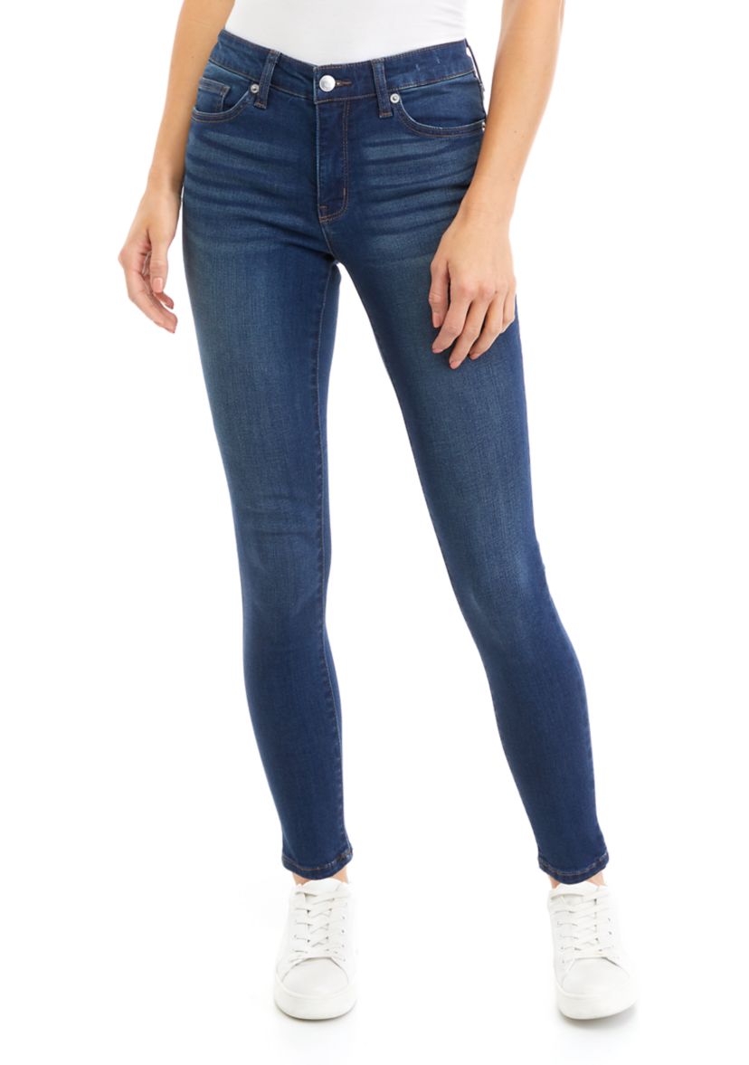 Petite Mid Rise Skinny Jeans