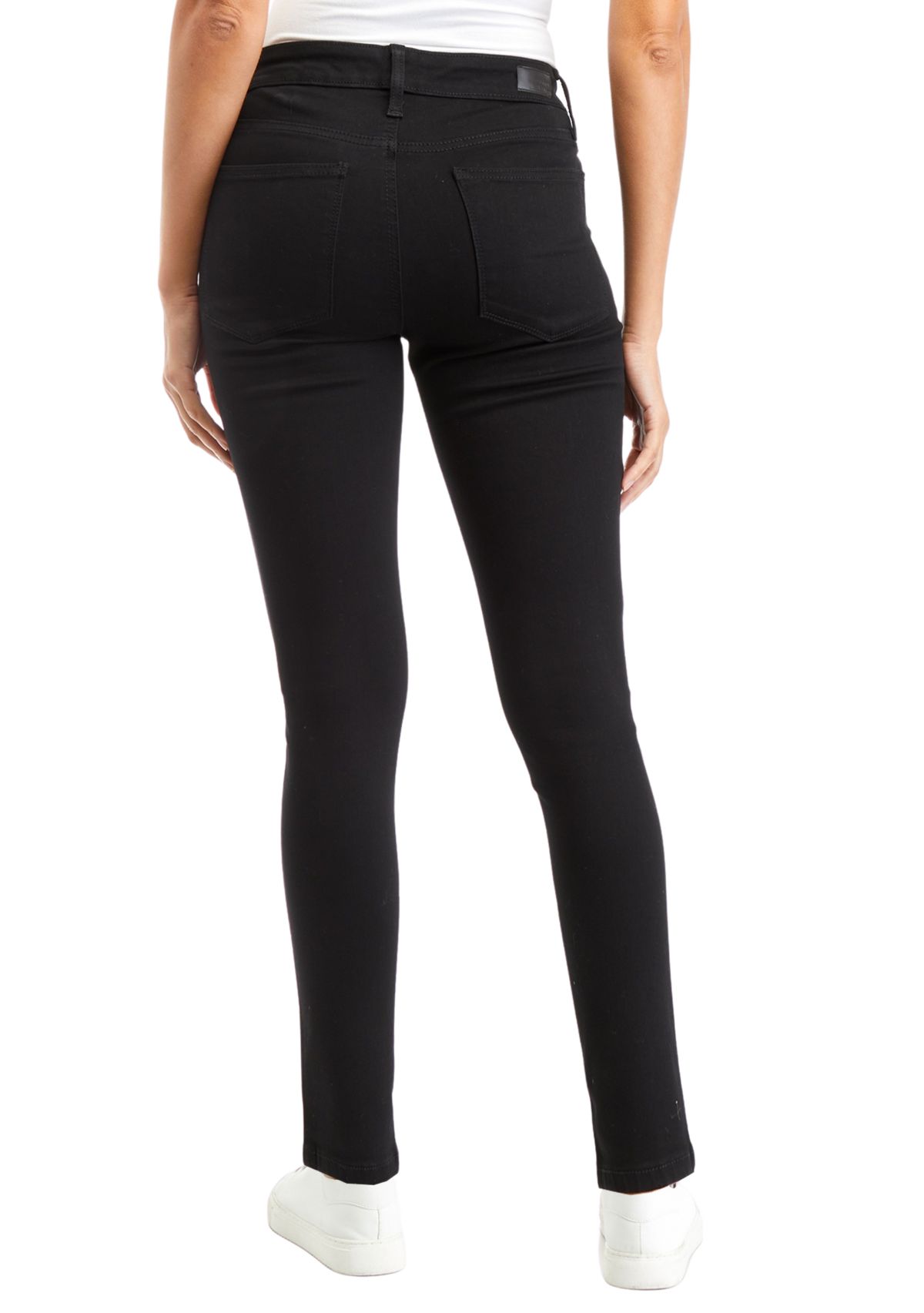 Petite Mid Rise Skinny Jeans