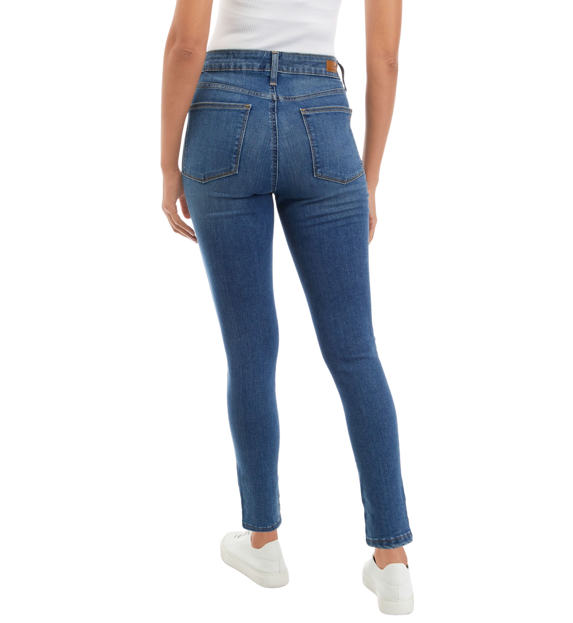 Womens High Rise Skinny Jeans