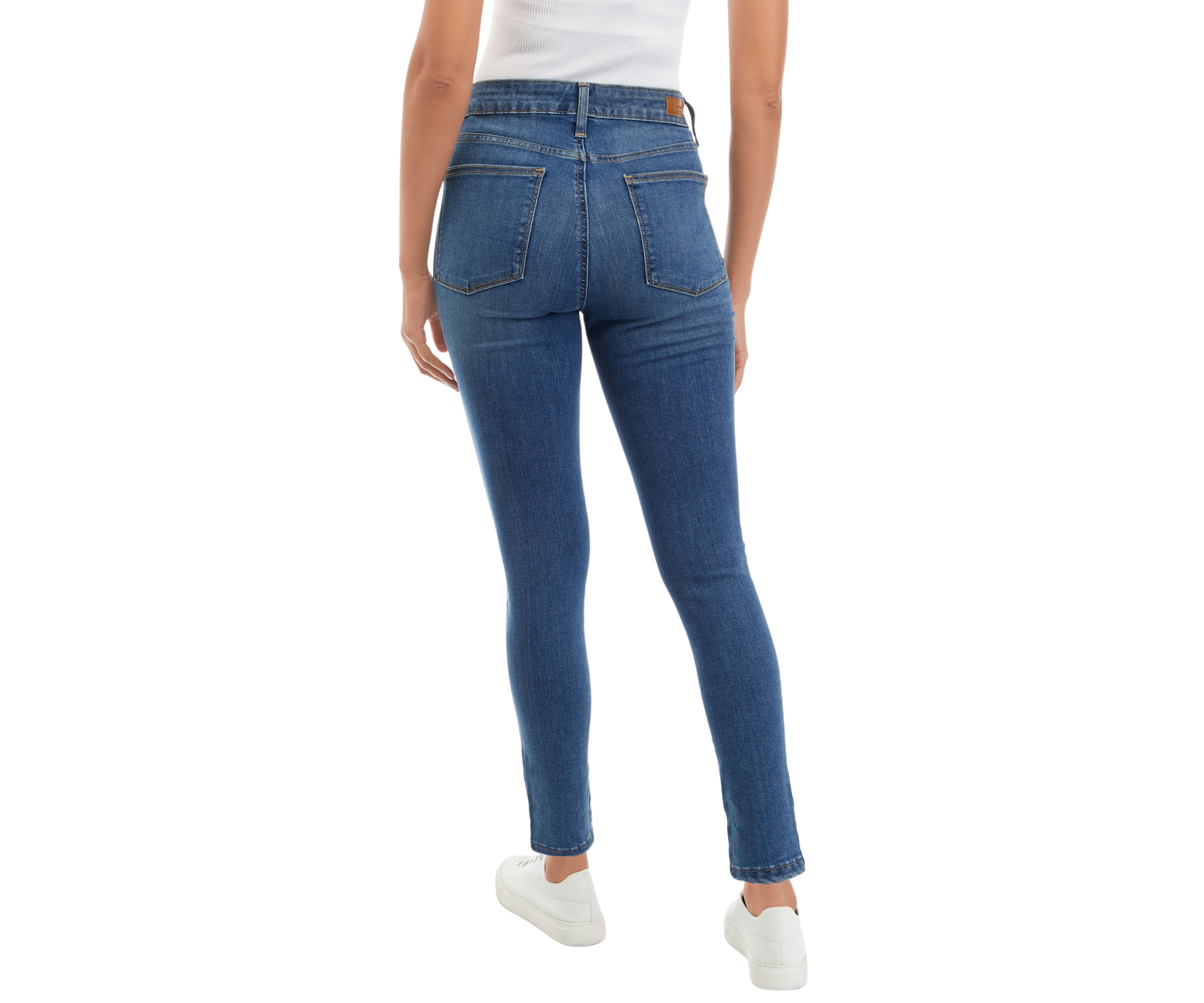 Womens High Rise Skinny Jeans