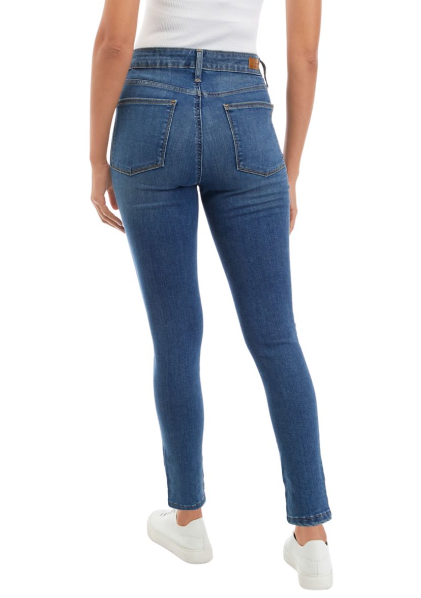 Womens High Rise Skinny Jeans