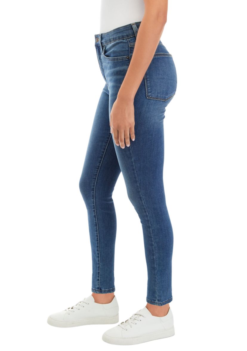 Womens High Rise Skinny Jeans