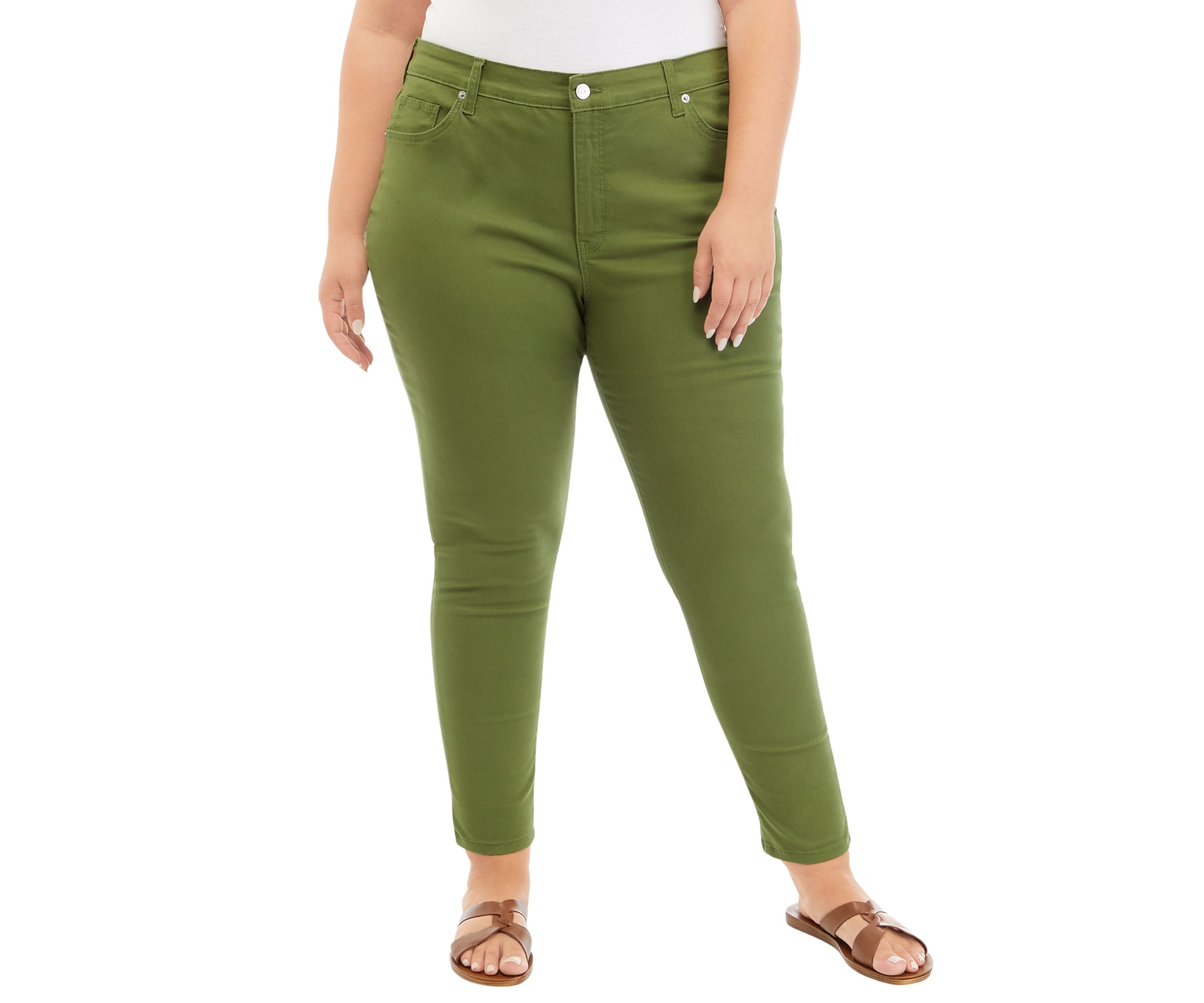 Plus Size High Rise Skinny Jeans