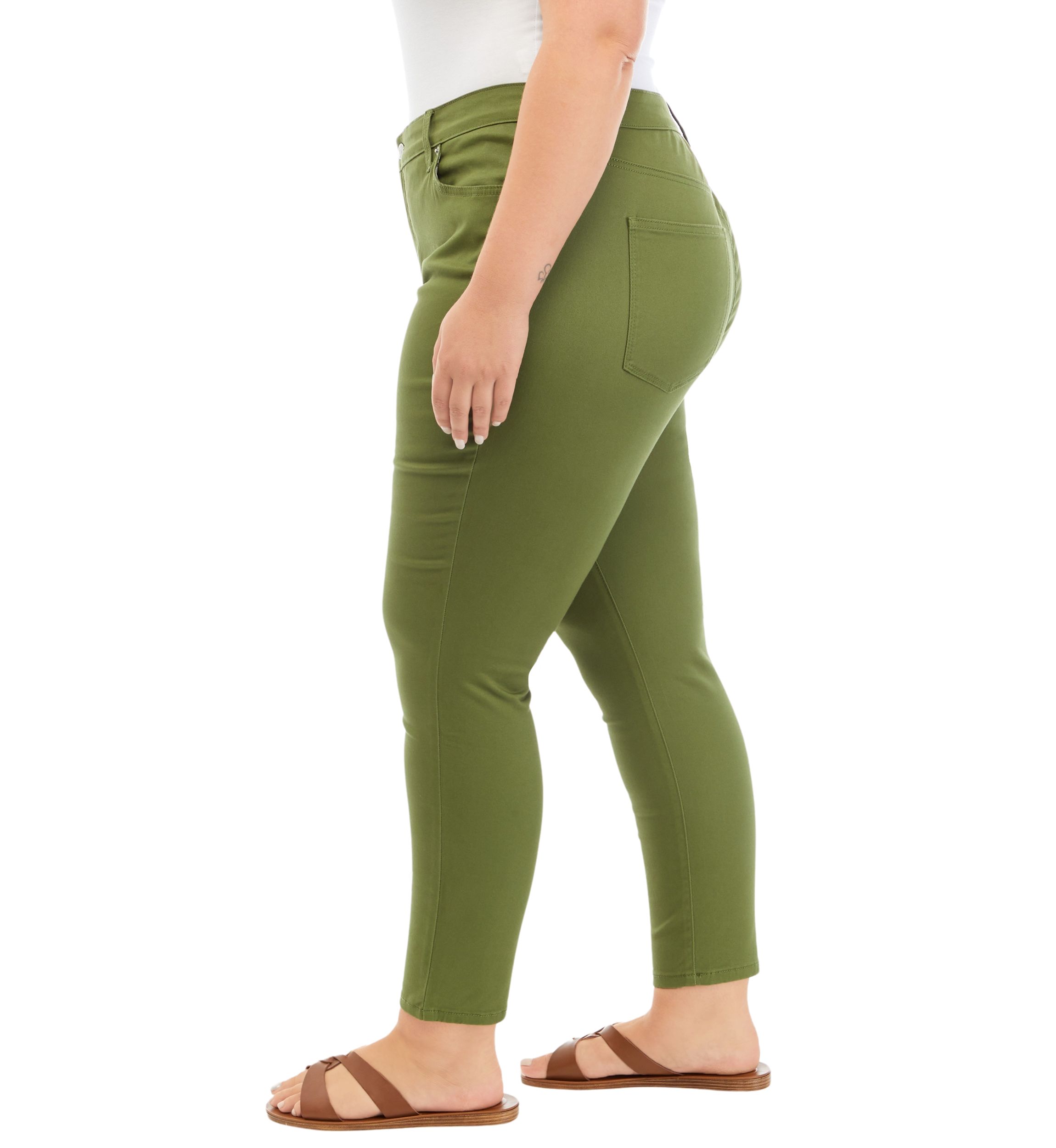 Plus Size High Rise Skinny Jeans