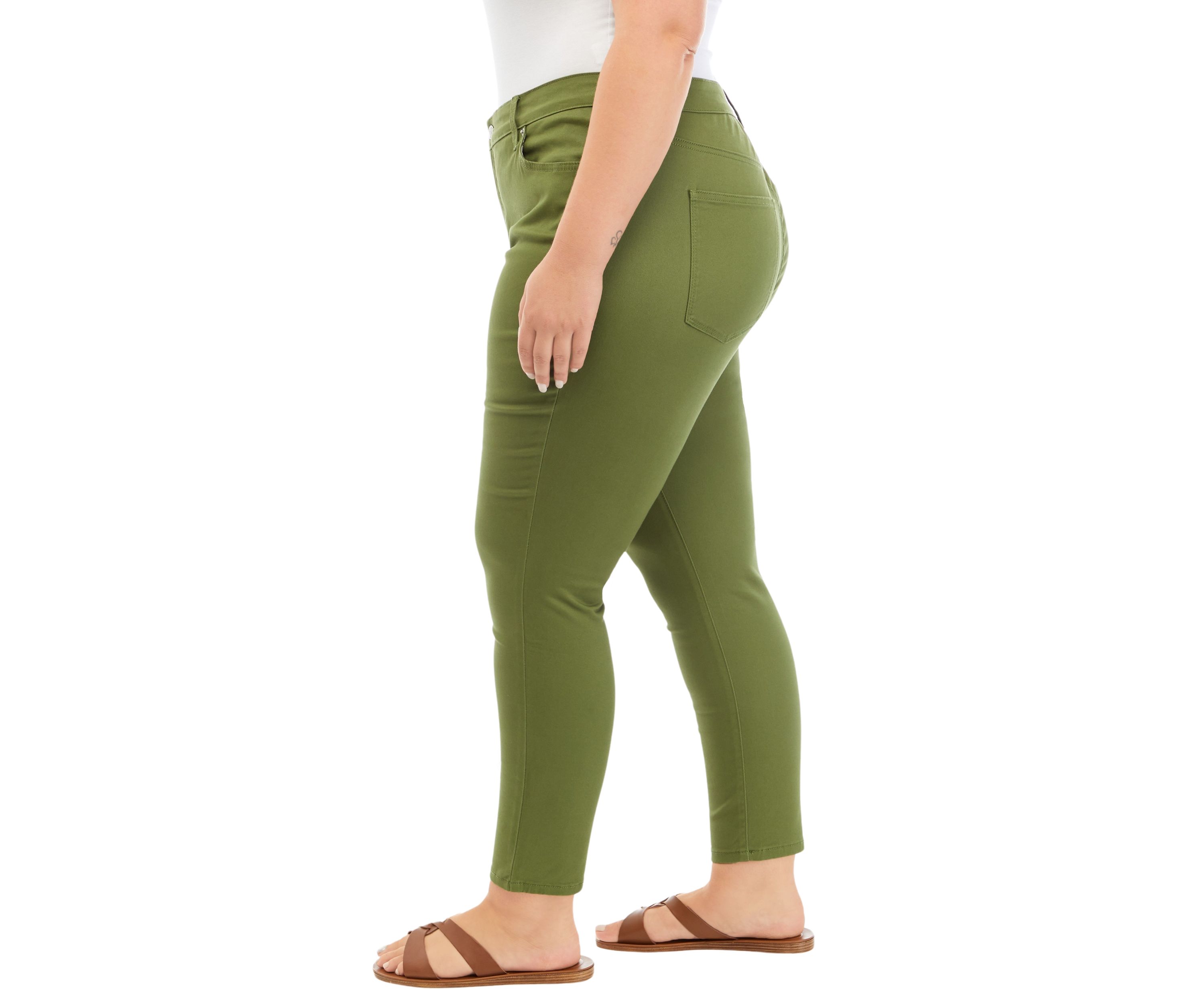 Plus Size High Rise Skinny Jeans