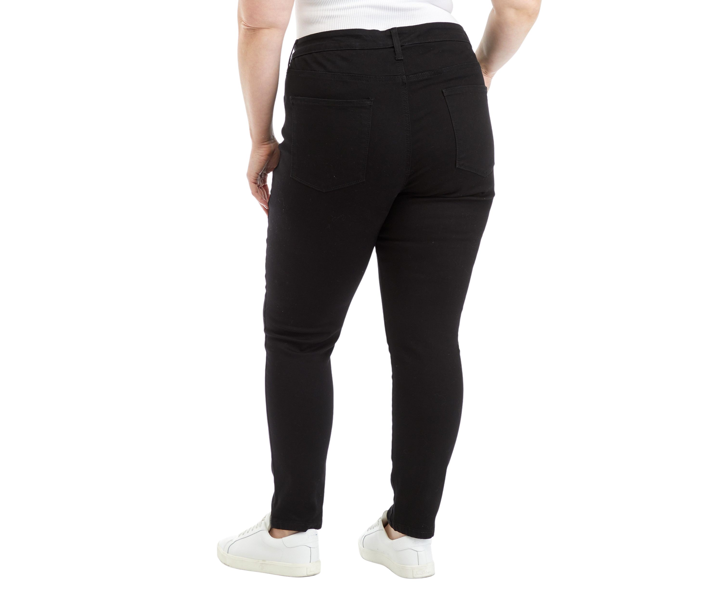 Plus Size Mid Rise Skinny Jeans 