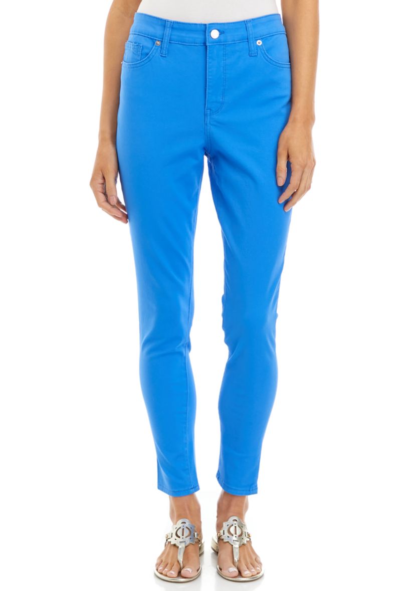 Womens High Rise Skinny Fashion Jeans