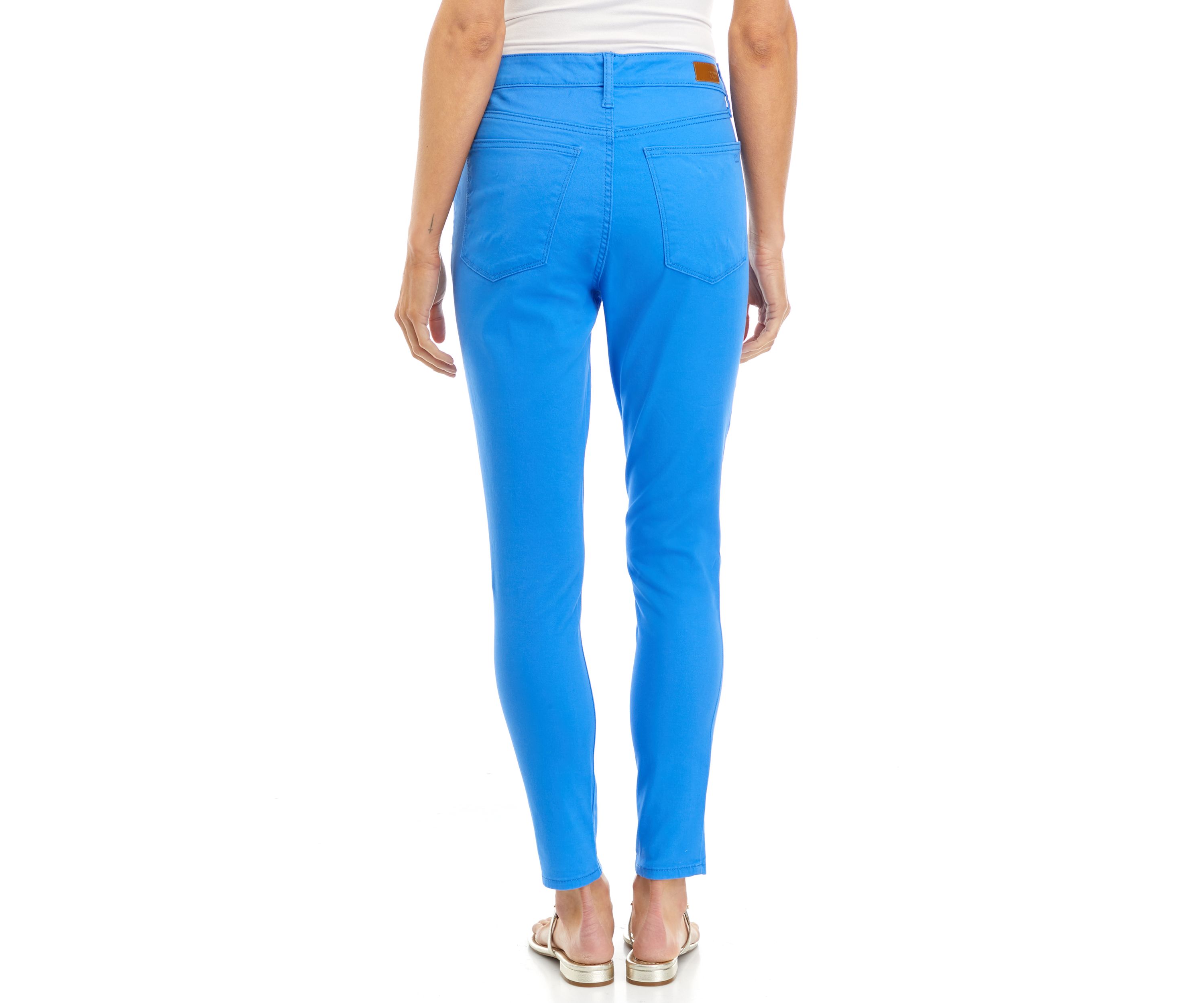 Womens High Rise Skinny Fashion Jeans