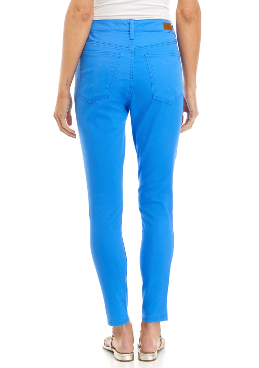 Womens High Rise Skinny Fashion Jeans