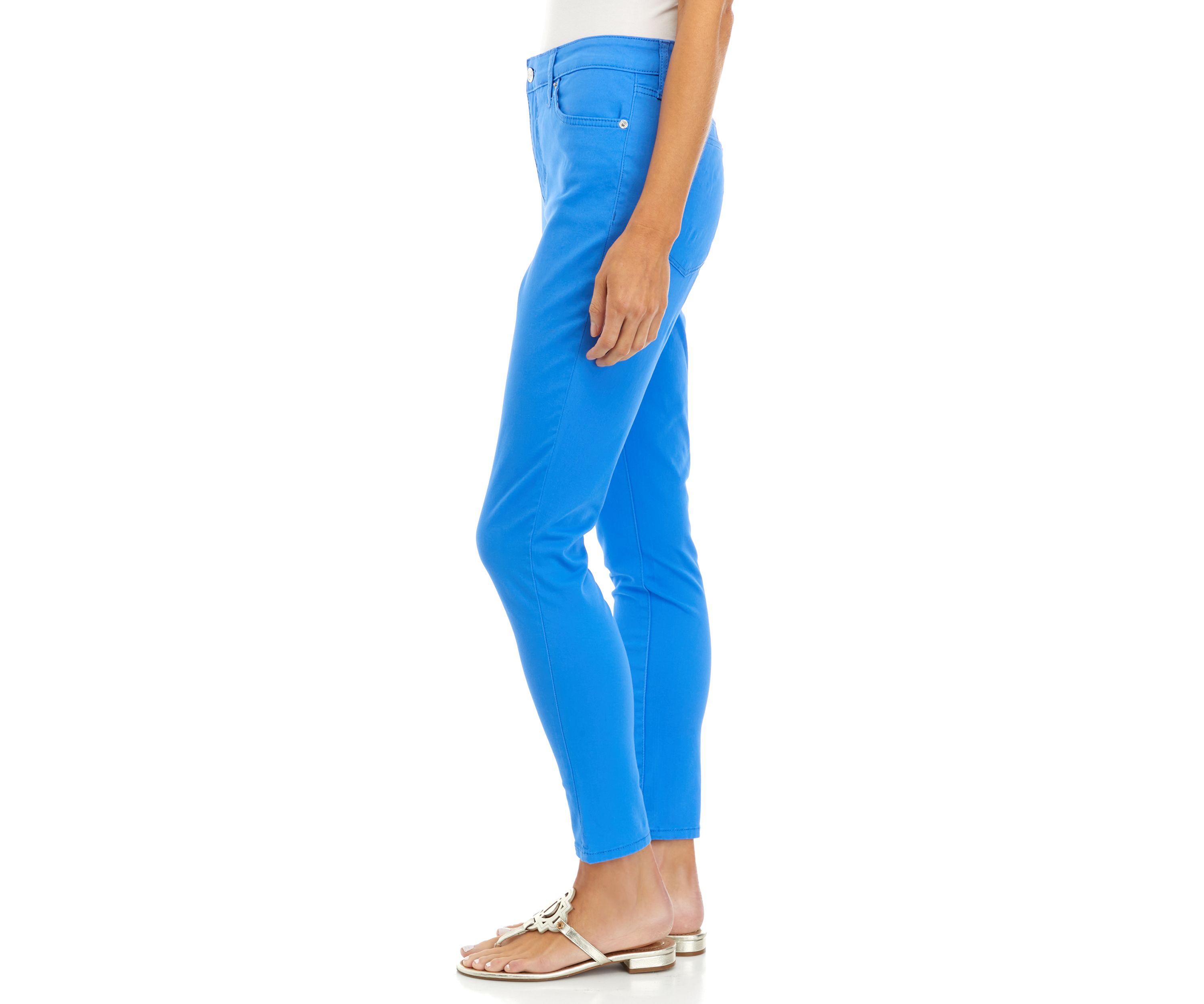Womens High Rise Skinny Fashion Jeans