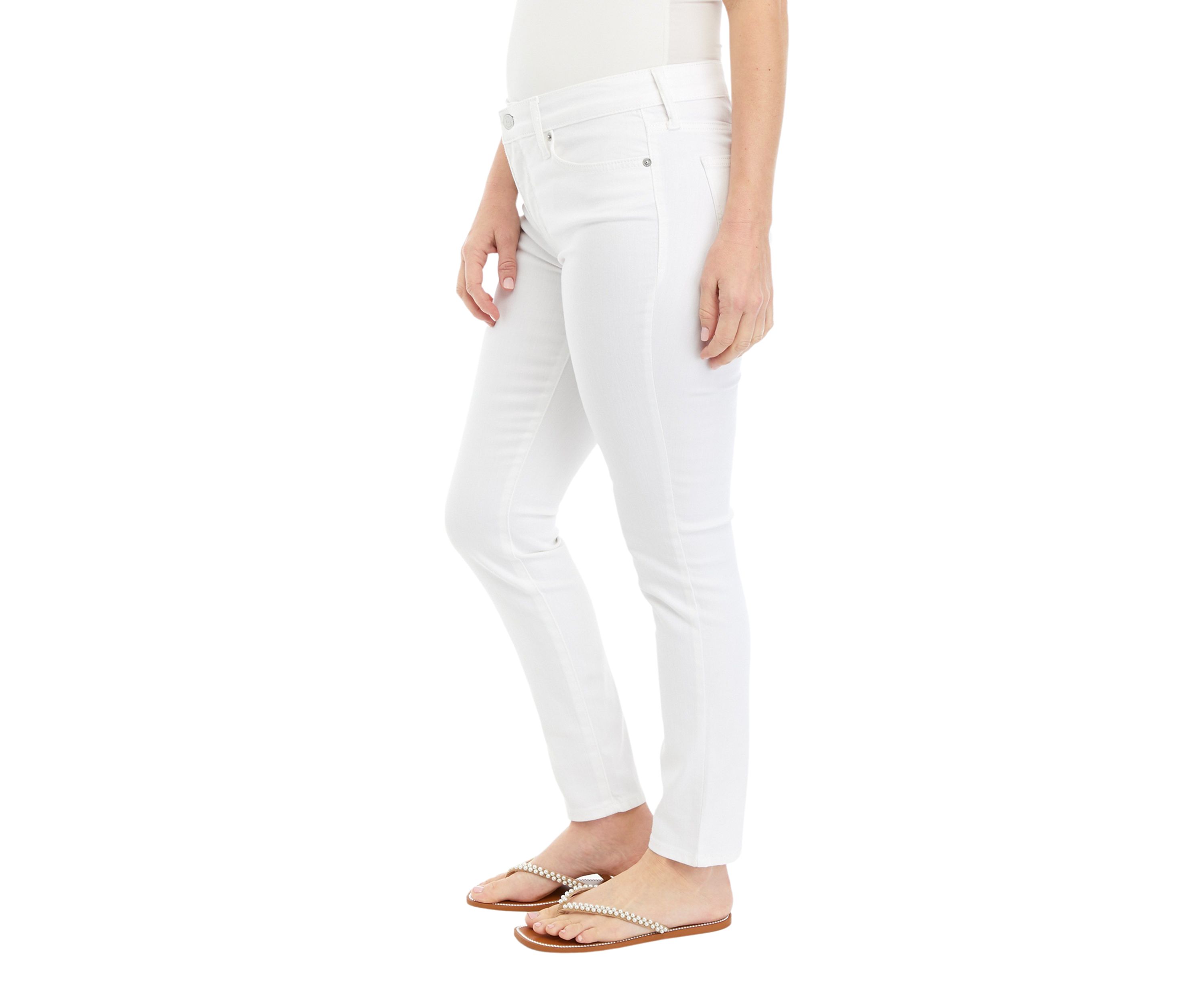 Womens Mid Rise Skinny Jeans