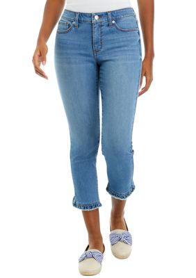 Minos Womens Casual Pants Size 14 Women's High-Waisted Straight-Barrel  Small Feet Jeans Women Sweatpants : : Clothing, Shoes & Accessories