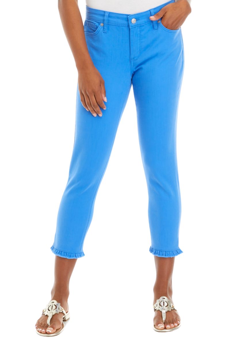   Womens High Rise Skinny Fashion Jeans 
