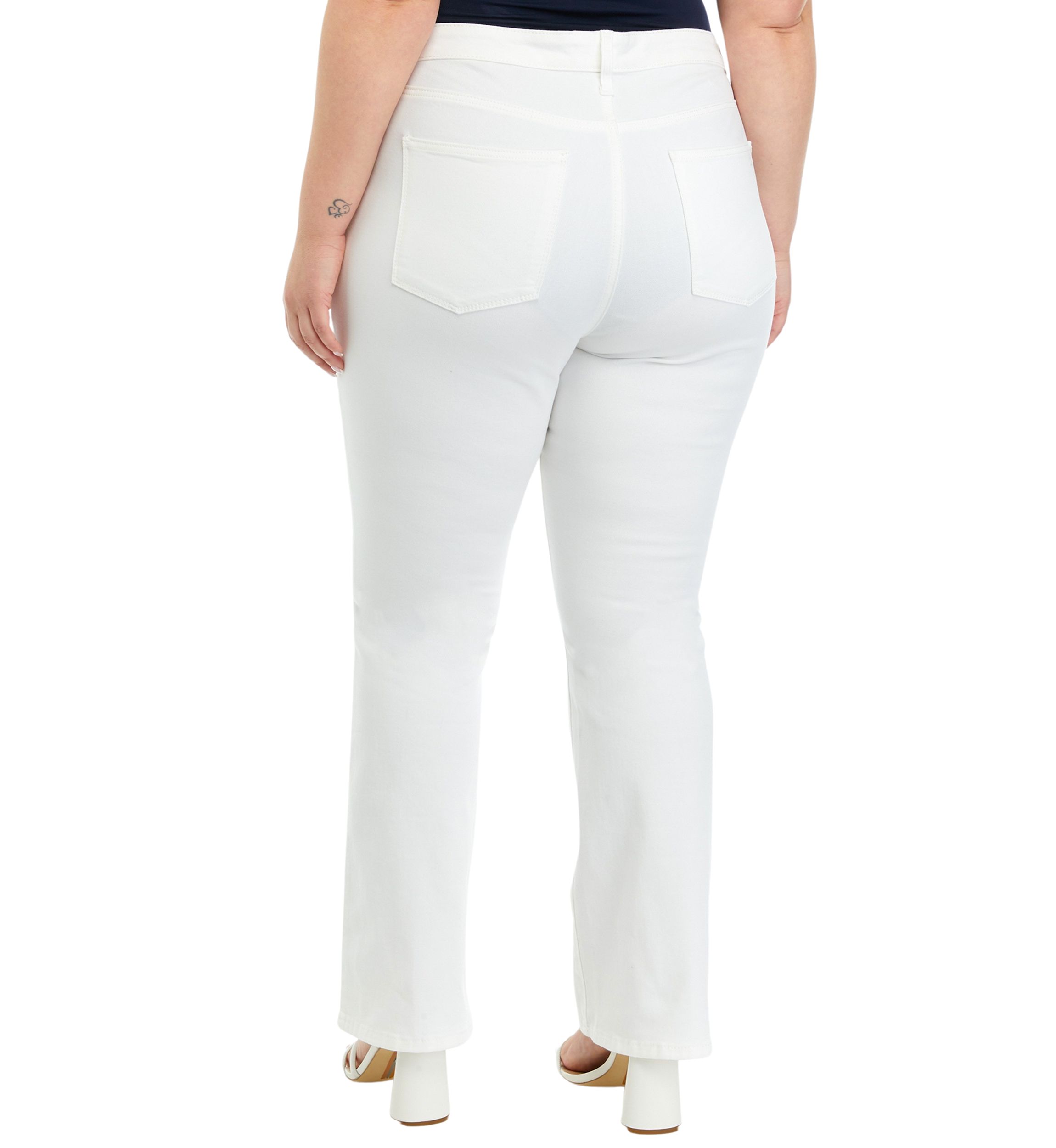 Plus Size High Rise Bootcut Pants