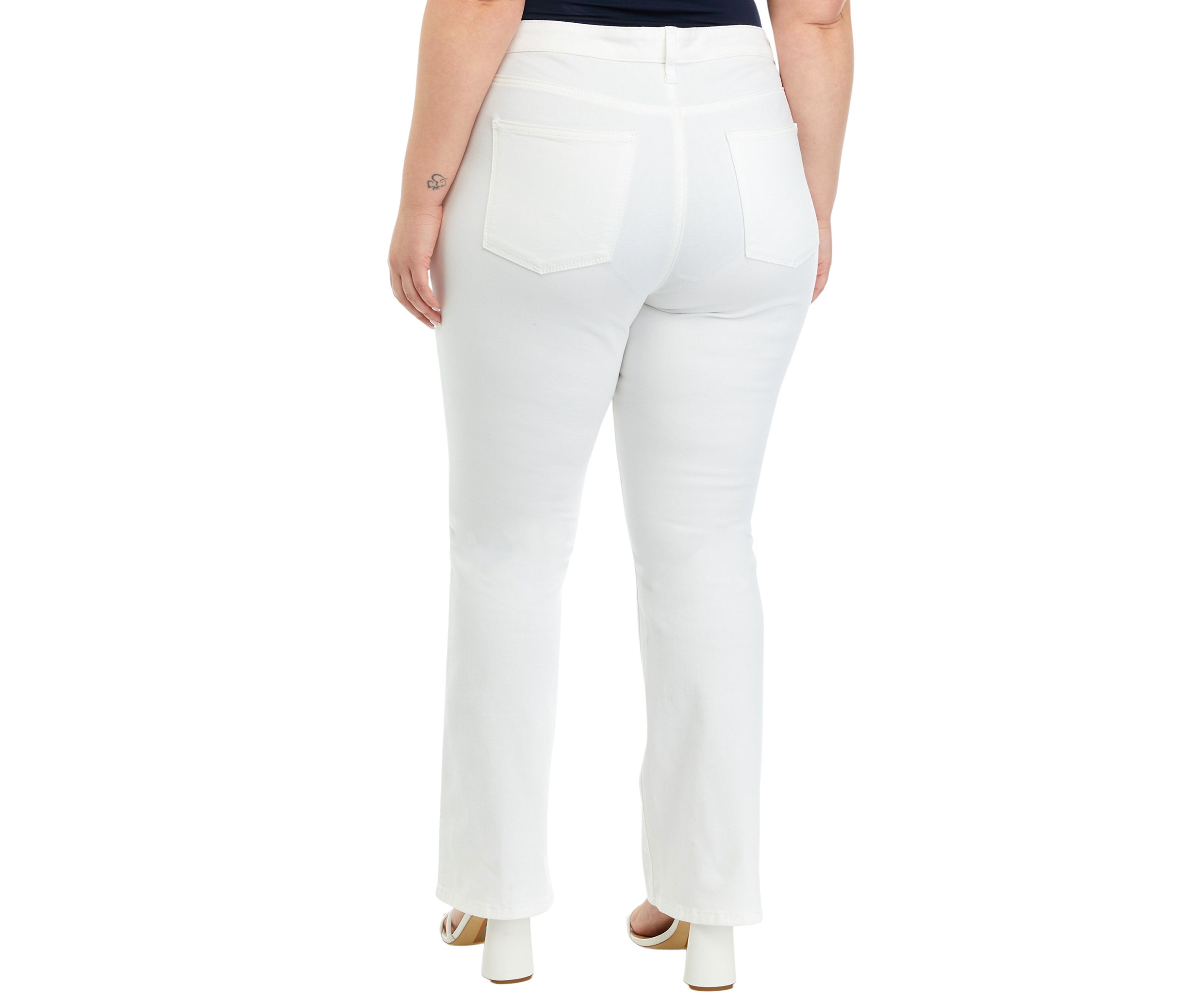 Plus Size High Rise Bootcut Pants