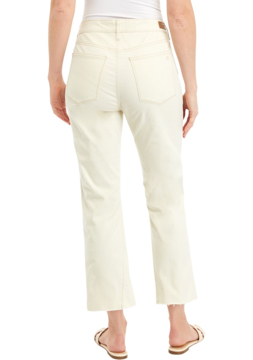 Womens Cropped Flare Jeans