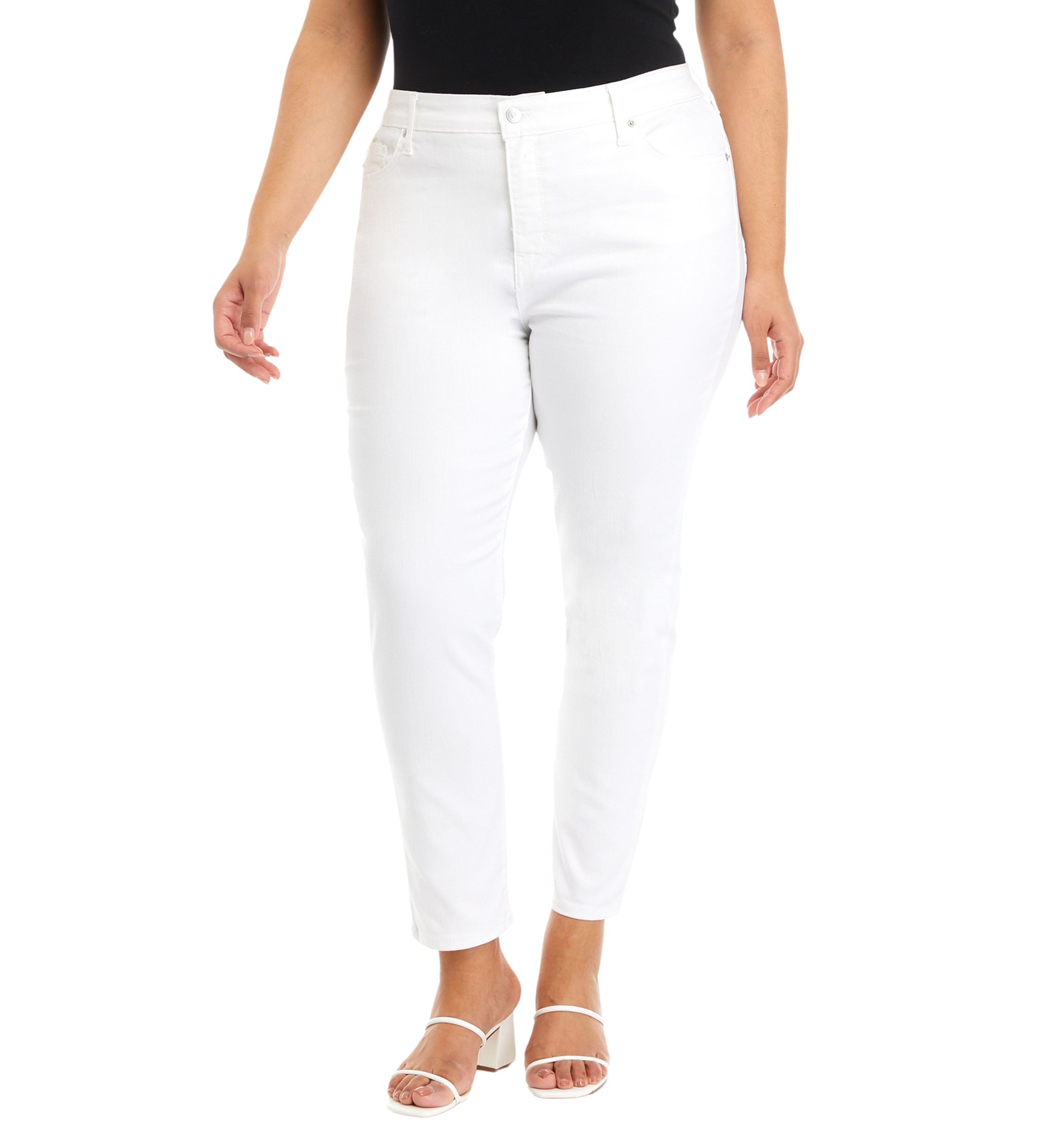 Plus Size High Rise Skinny Jeans