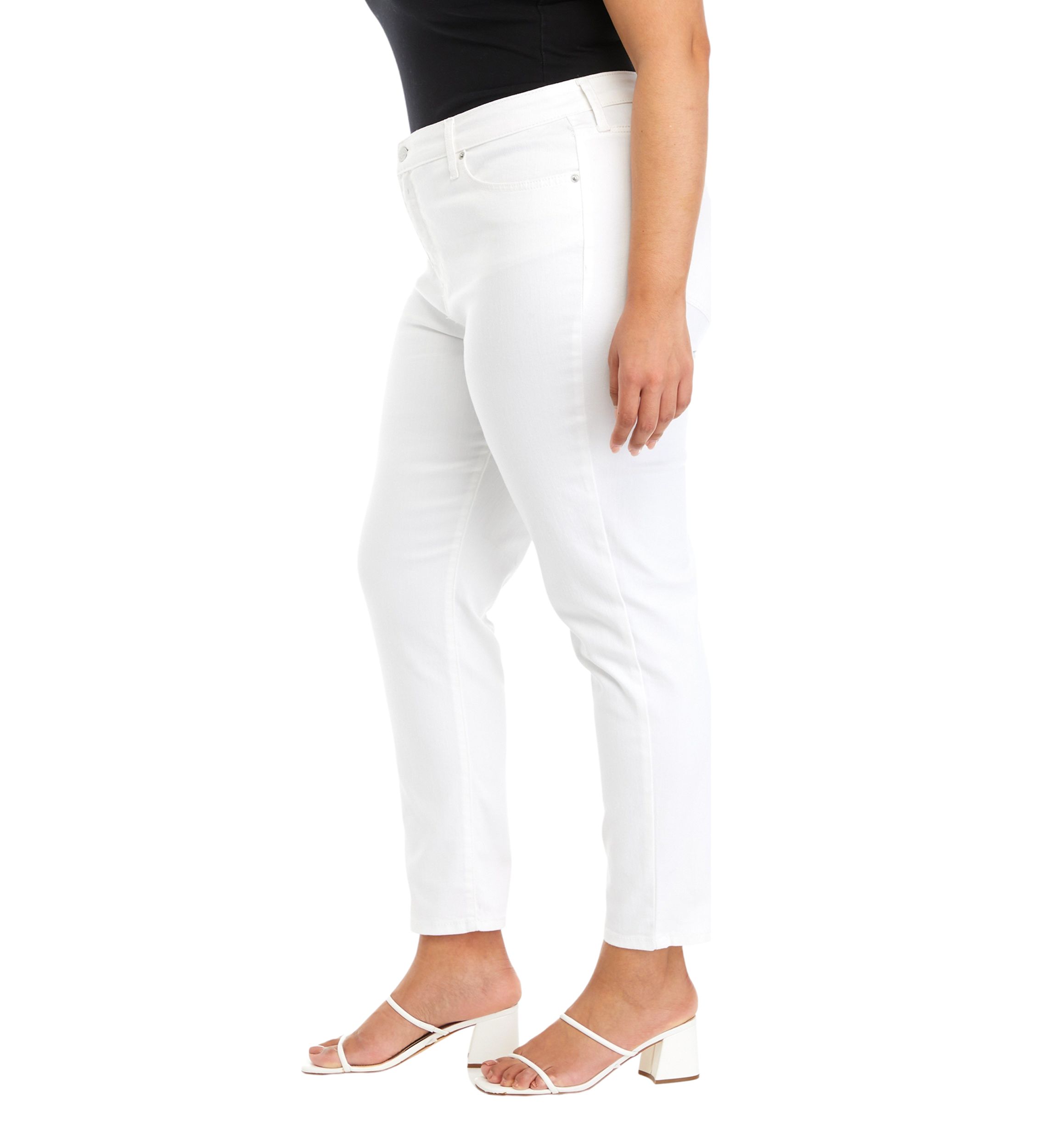 Plus Size High Rise Skinny Jeans