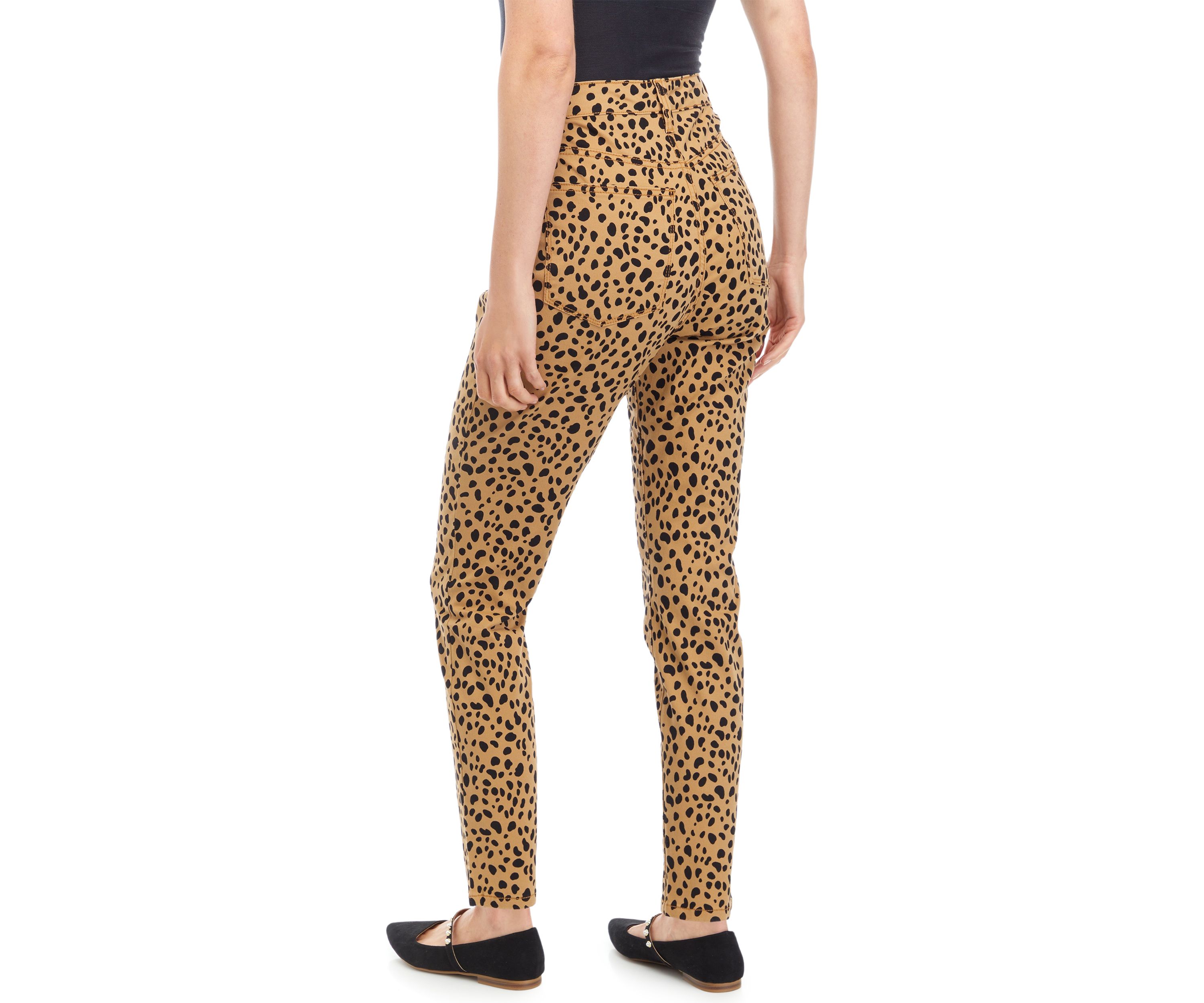 Womens High Rise Skinny Color Jeans