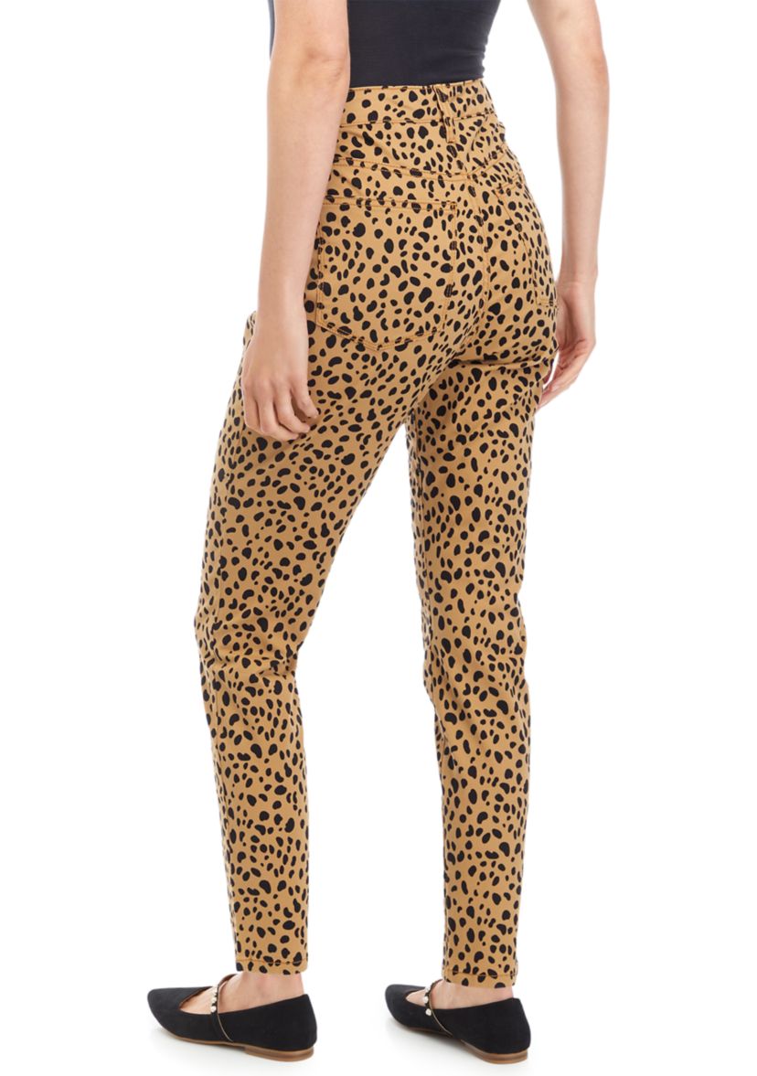 Womens High Rise Skinny Color Jeans
