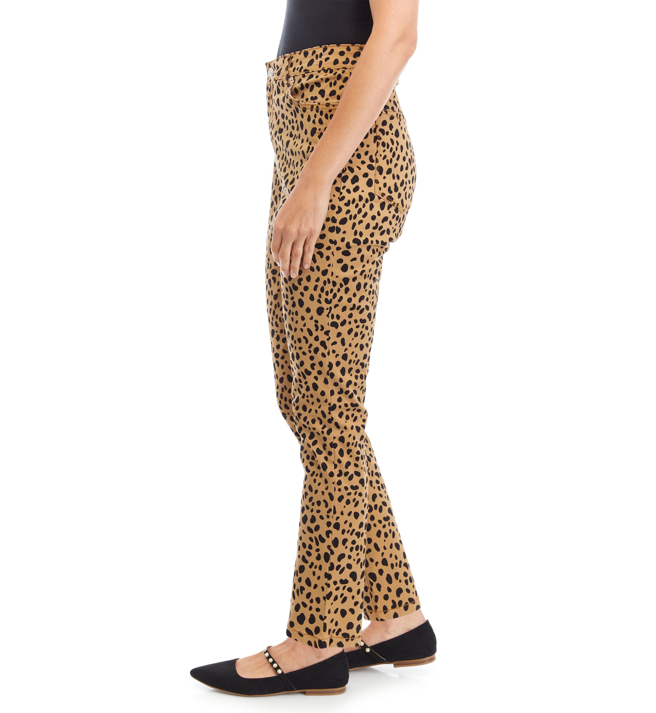 Womens High Rise Skinny Color Jeans