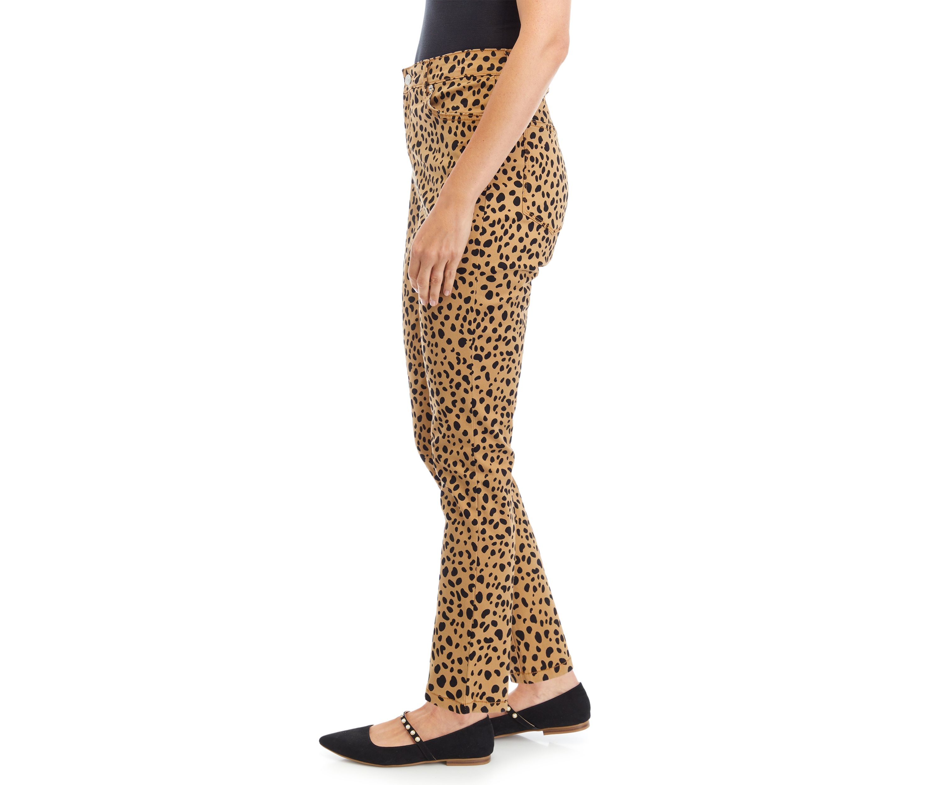 Womens High Rise Skinny Color Jeans