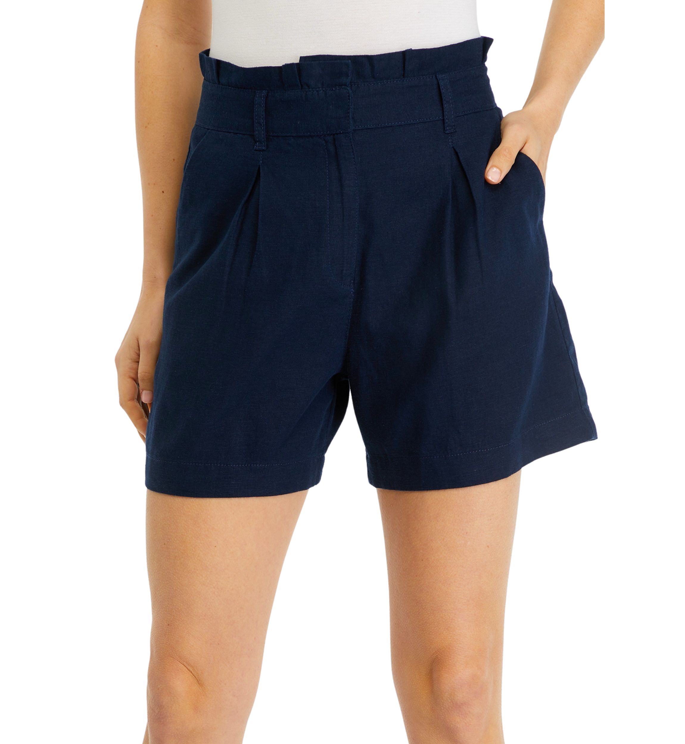 Womens Linen Shorts