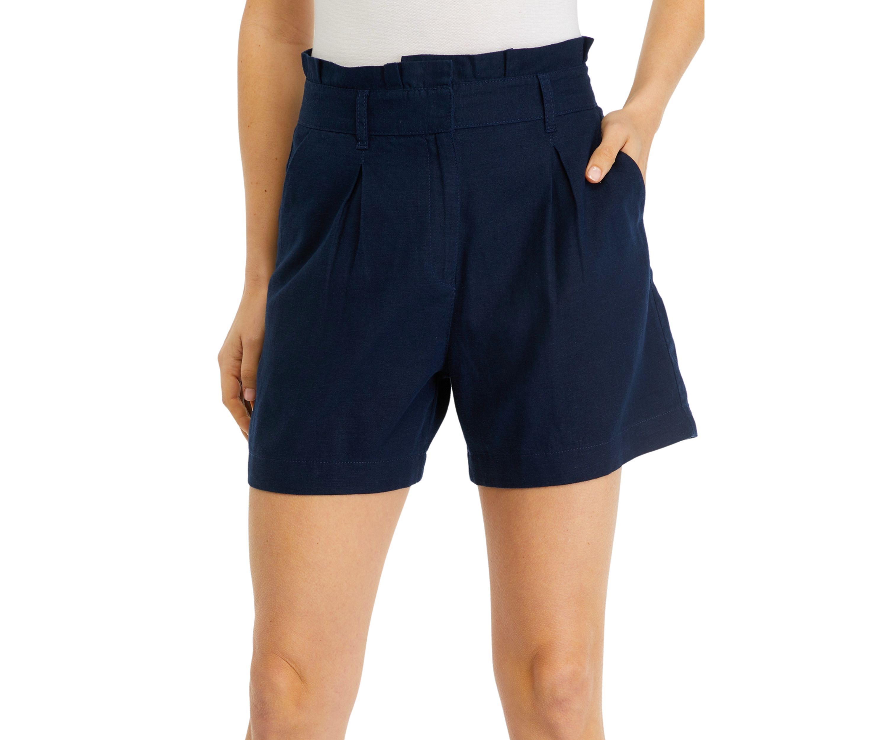 Womens Linen Shorts