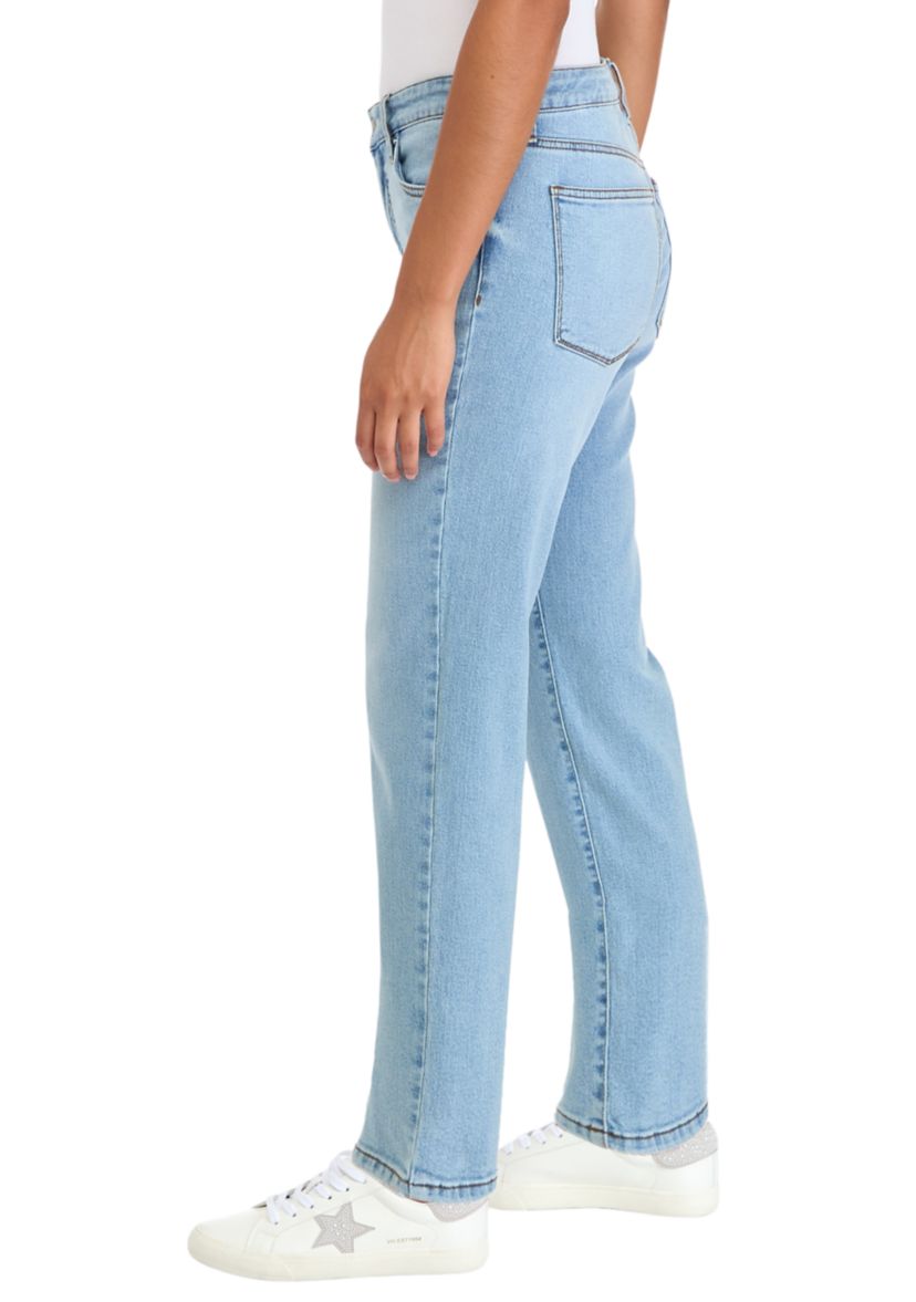 Womens Relaxed Straight Jeans