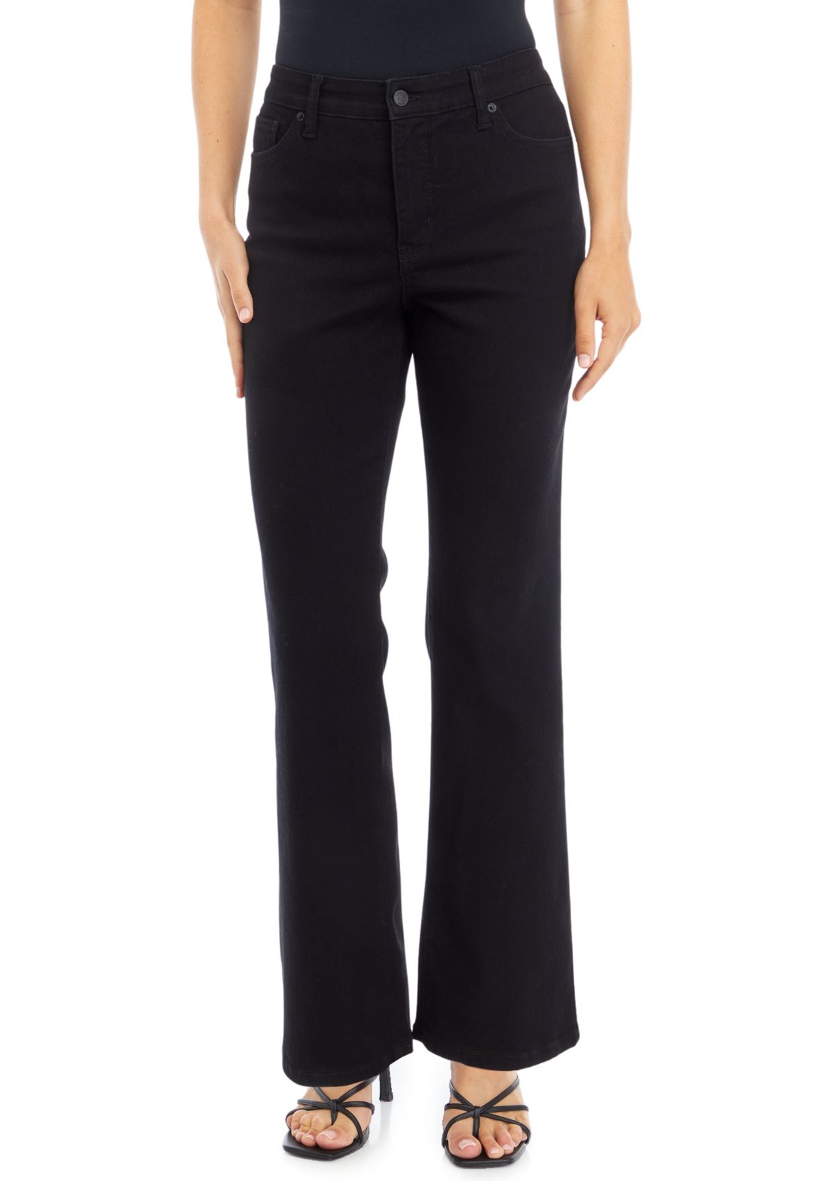 Womens High Rise Bootcut Jeans