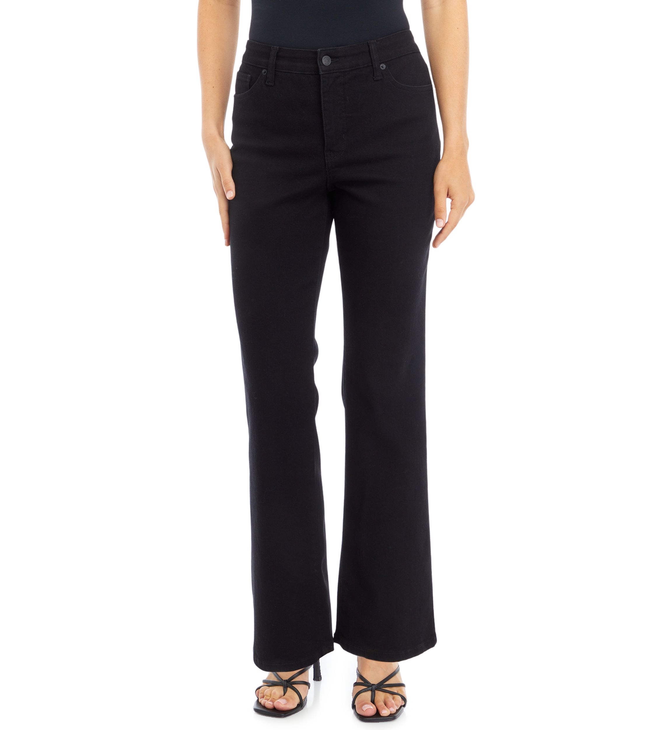 Womens High Rise Bootcut Jeans