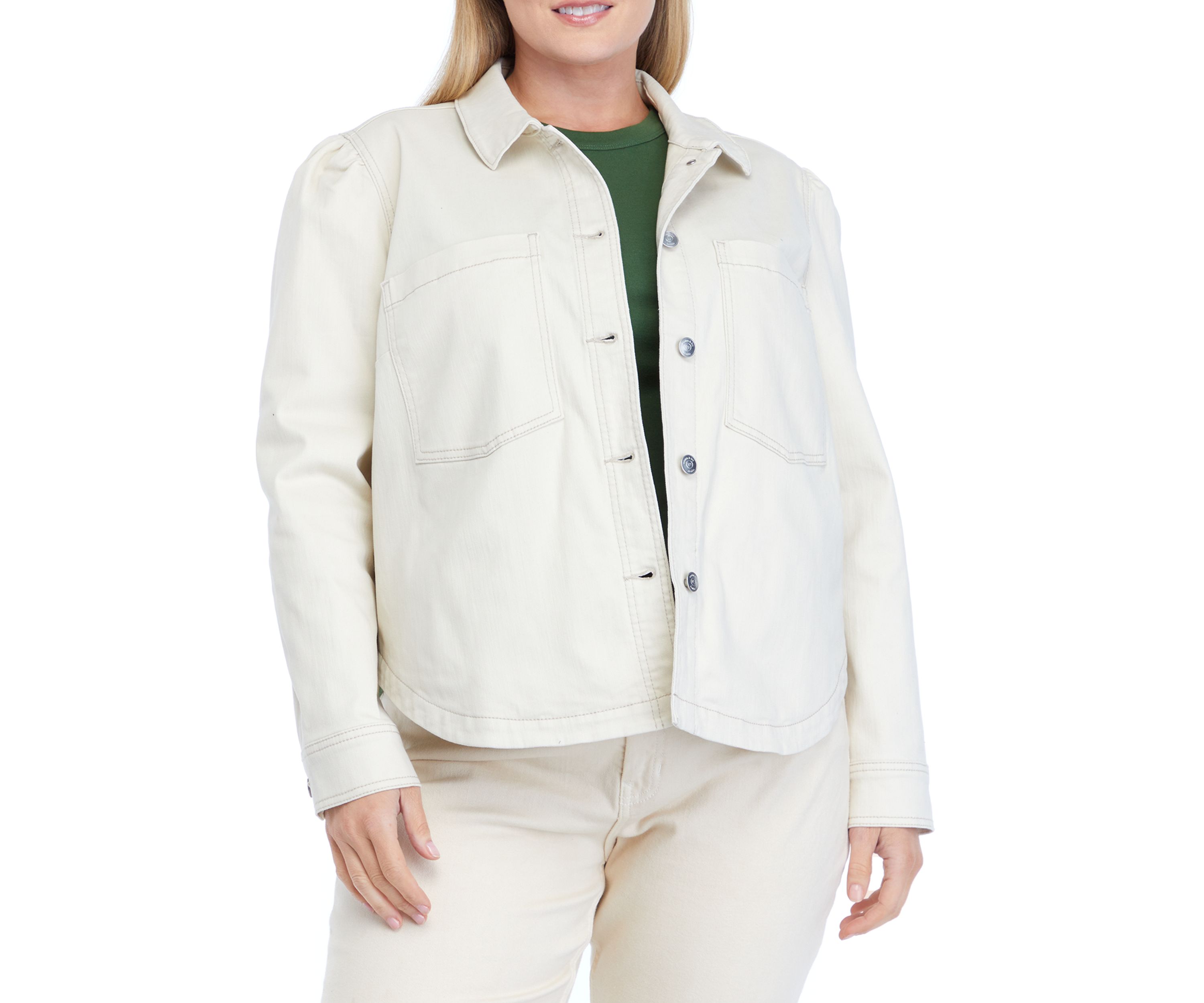 Plus Size Denim Jacket 