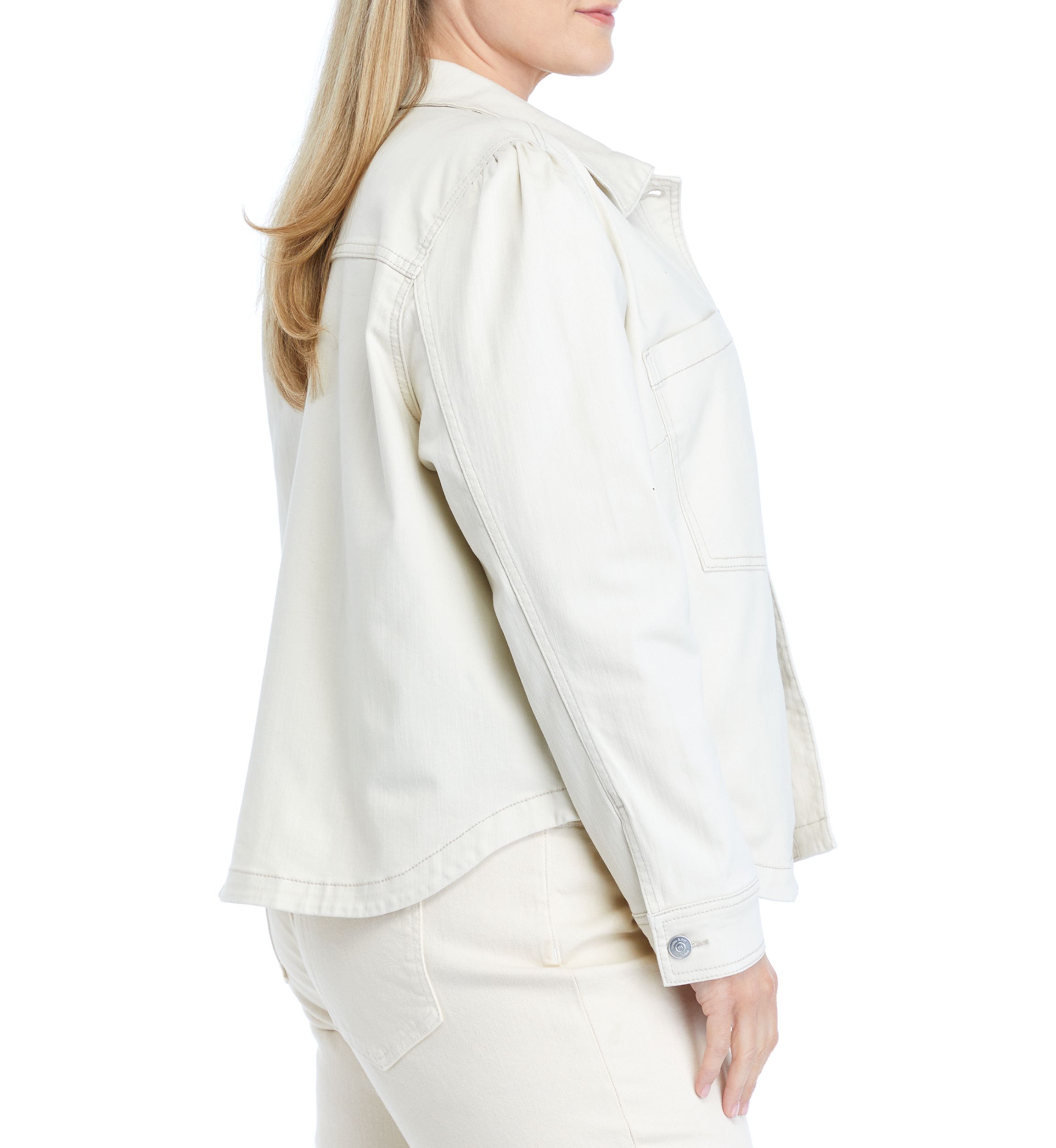 Plus Size Denim Jacket 
