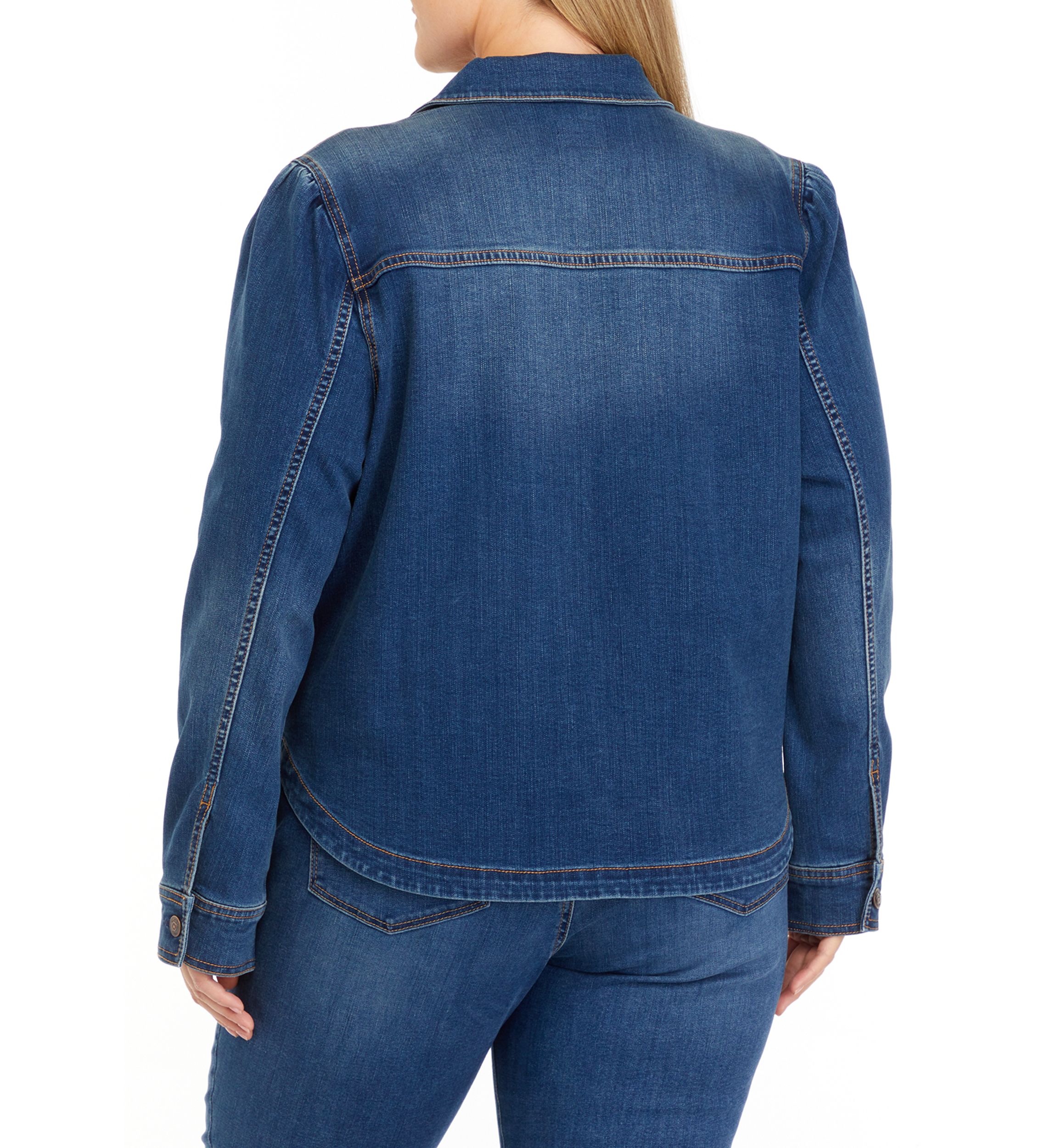 Plus Size Denim Jacket 