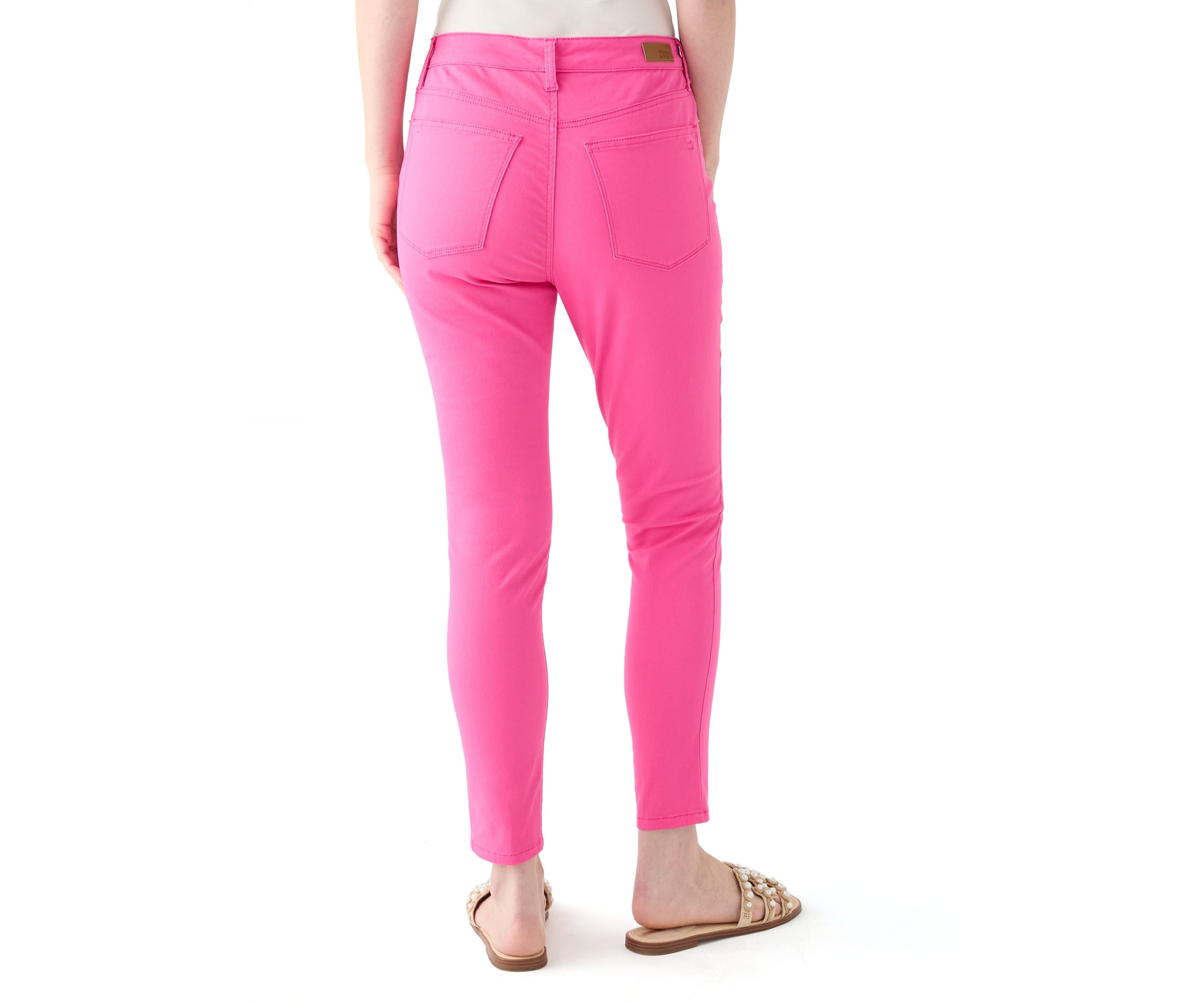 Womens High Rise Skinny Jeans