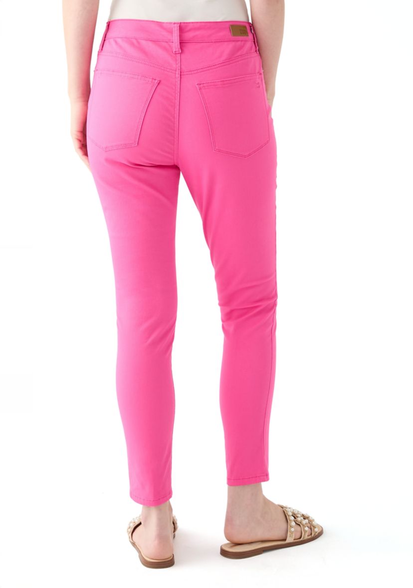 Womens High Rise Skinny Jeans